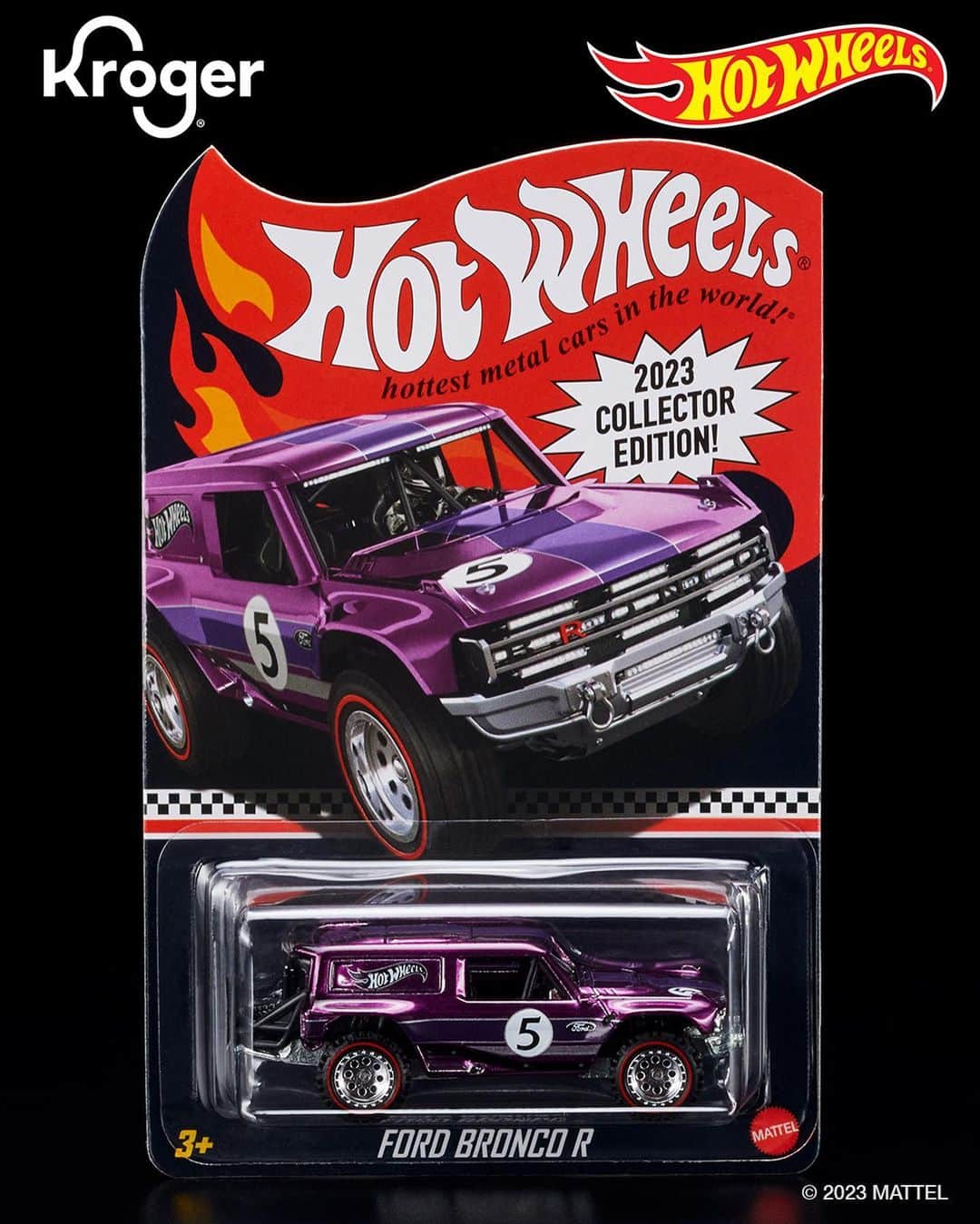 Hot Wheelsさんのインスタグラム写真 - (Hot WheelsInstagram)「Ready for an off-roading adventure? Get your hands on this Ford Bronco R when you buy $20 of die-casts at the Family of Kroger Stores.   Learn more at HotWheelsCollectors.com. #HotWheels」10月6日 1時06分 - hotwheelsofficial