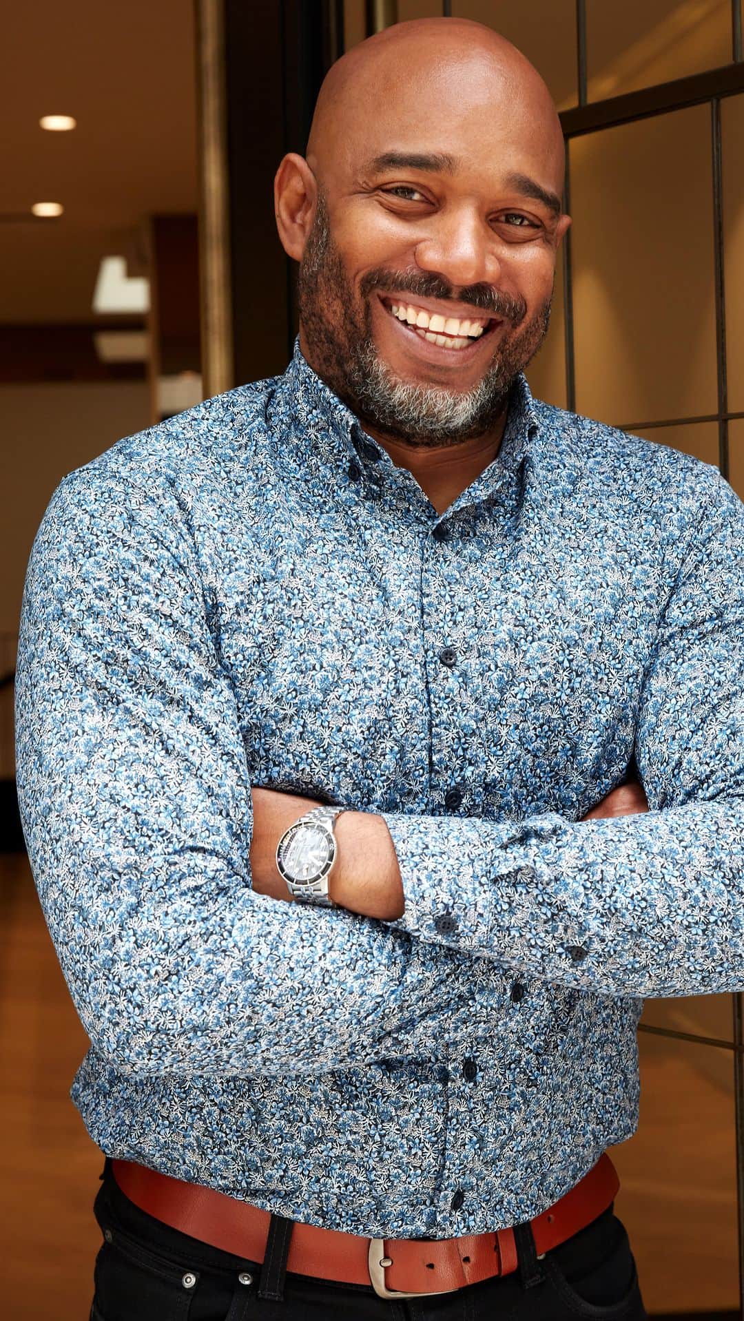 のインスタグラム：「Meet Omar Bogle, Chair of the Equality Movement at Liberty.    As part of a new series, we hear from the IT Systems Administrator & Team Lead about why he loves working at Liberty, his hopes for the future and what Black History Month means to him.   #WeAreLiberty #LibertyLondon #MoreThanAStore」