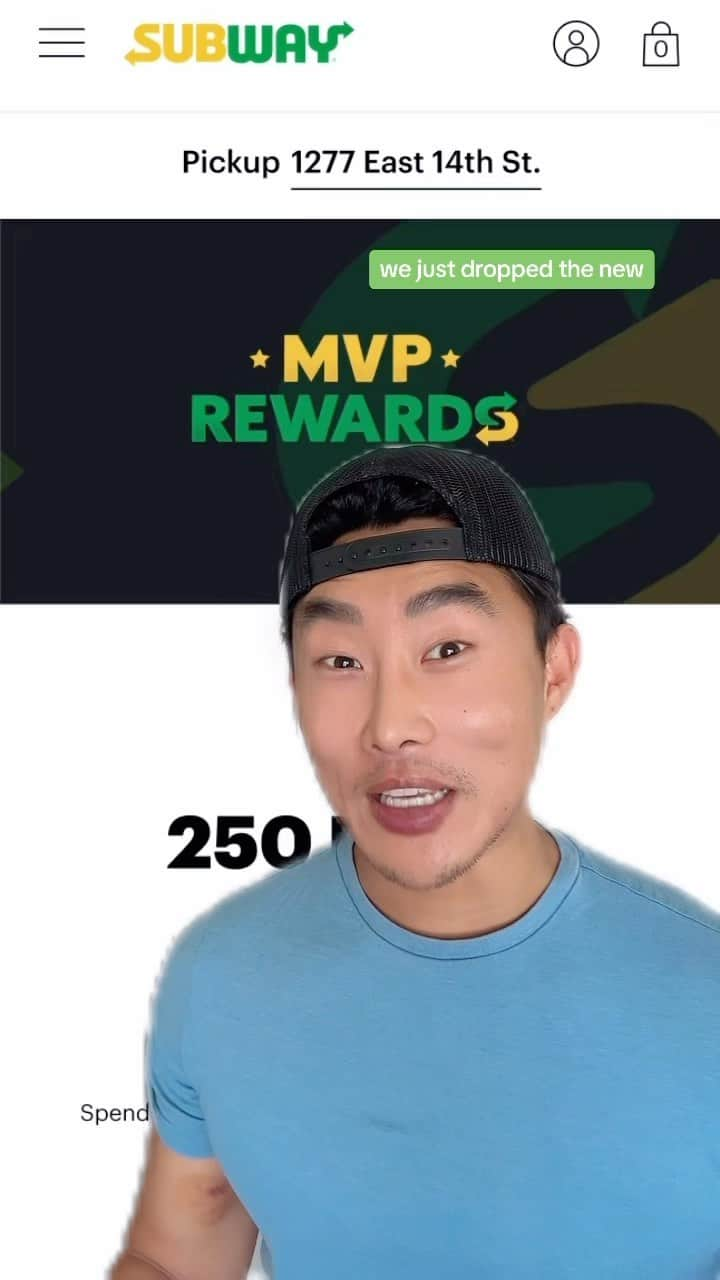 Official Subwayのインスタグラム：「New rewards program just dropped. Enroll in Subway® MVP Rewards today and get the little treats you actually want.    Subway® MVP Rewards available at participating restaurants. Points may not be earned on third-party delivery orders, ezCater catering orders, or purchases of gift cards.   Valid at participating U.S. restaurants for Subway® App/online orders only. Subway® Rewards members only. Expires 10/31/23.」