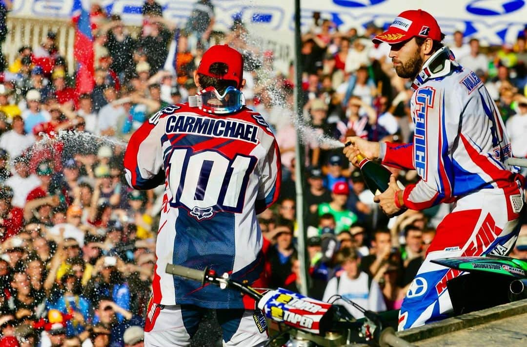 リッキー・カーマイケルさんのインスタグラム写真 - (リッキー・カーマイケルInstagram)「🐐 x 🐍 . 🇫🇷 vs 🇺🇸 📍#MXoN #2005 #Ernée Wishing all the actors and spectators a great 2023 #MXDN! #MayTheBestWin」10月6日 2時46分 - rickycarmichael