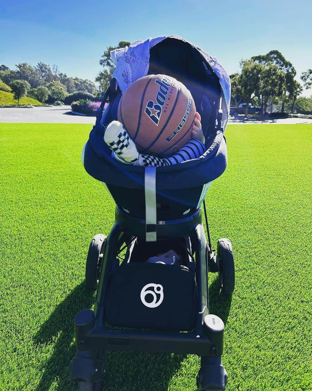 アダム・レヴィーンのインスタグラム：「ball is life」