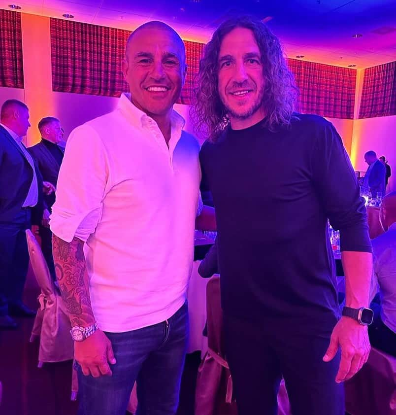 ファビオ・カンナヴァーロのインスタグラム：「carles5puyol 👏🏻👏🏻👏🏻👏🏻 🇮🇹🇪🇸」