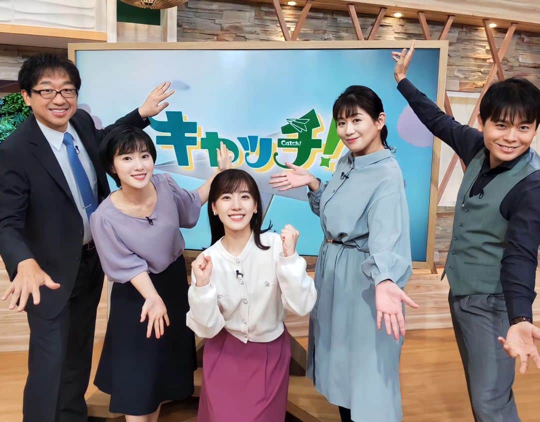 中京テレビ「キャッチ！」のインスタグラム：「🔰‪𓂃 𓈒𓏸 ⁡⁡⁡ これは昨日10/5(木) 中川萌香スタジオデビュー‼️ ⁡⁡𓊆 恩田 𓊇 ⁡⁡⁡ ⁡ ⁡⁡ ⁡💬コメンテーター⁡ #森田豊 さん ⁡⁡ ⁡⁡👤MC (月～木曜日)⁡ #恩田千佐子 #恩ちゃん⁡ ⁡🎤アナウンサー⁡ #佐藤啓  #はじめさん #佐野祐子  #さのちゃん #中川萌香  #愛称募集中⁡ ☀気象予報士⁡ ⁡#石橋武宜  #ビシバシくん ⁡. .⁡ 🤗地元のあしたを笑顔に🤗 #ctvcatch 📺月～金曜日午後3時48分から生放送 #中京テレビ . 👀情報提供などはプロフィールリンクHP内『投稿BOX』へ 🐦Twitter→@ctvcatch」