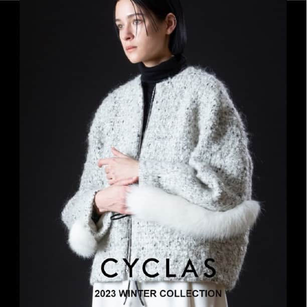 CYCLASのインスタグラム：「【CYCLAS】 2023 WINTER COLLECTION  NEW ARRIVAL   展開店舗   The SECRETCLOSET/二子玉川店 The SECRETCLOSET/六本木店 The SECRETCLOSET/名古屋店 CYCLAS/松屋銀座店 CYCLAS/伊勢丹新宿店 CYCLAS/阪急うめだ店 CYCLAS/日本橋三越店  #cyclas  #cyclasofficial  #thesecretcloset #23fw」