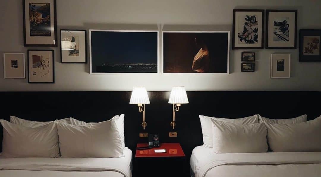山賀琴子さんのインスタグラム写真 - (山賀琴子Instagram)「ホテルの部屋がかわいい♡」10月6日 7時08分 - kotokoyamaga