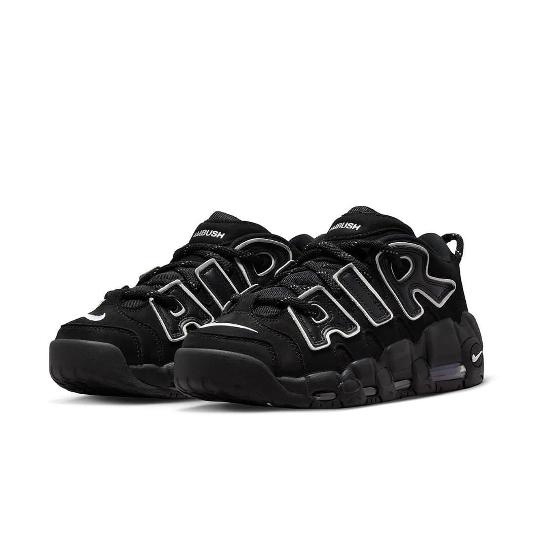 AMBUSHさんのインスタグラム写真 - (AMBUSHInstagram)「The new @Nike x #AMBUSH UPTEMPO LOW in BLACK colorway launching worldwide 10.6 Friday  AMBUSHDESIGN.COM 10am (CET) AMBUSH® WORKSHOP AMBUSH® WORKSHOP 2 AMBUSH® WORKSHOP GINZA AMBUSH® HANKYU UMEDA SNKRS APP WORLDWIDE  #nike #nitesport #ambush #nikewomen #uptempo #nikeuptempo #sneakernews #sneakerporn」10月6日 7時36分 - ambush_official