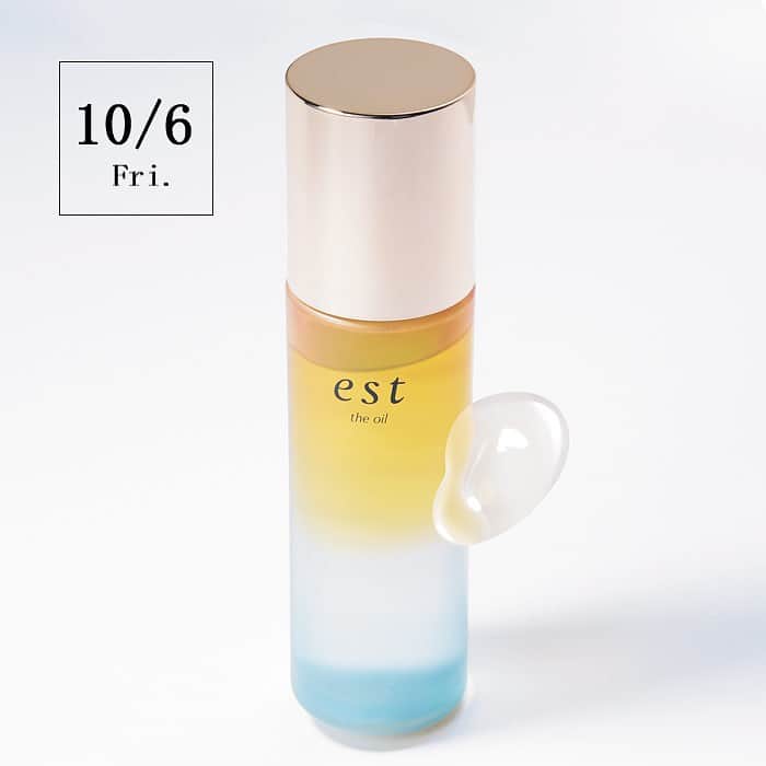 美ST編集部のインスタグラム：「【本日発売！！大人の買い逃し厳禁コスメ👀✨】✅本日発売のメークアイテムをCHECK❤  -------- 1 エスト ザ ローションと共通の保湿成分を配合！うるオイル美容液  砂漠の塩湖で生き抜く微生物が生み出す成分エクトインと、肌への親和性と高い蓋効果を誇るホホバオイルの保湿力に着目。長時間保水し、潤って光り輝くようなツヤ肌へと導く美容オイル。髪・爪・ボディにも。  est（花王）  エスト ザ オイル  ￥6,600  @est_jp -------- 2 眉とアイゾーンに2色の擬似影色でドラマを仕込む眉カラー  眉とアイゾーンに濃淡2色の彩りで陰影を仕込んで、表情に躍動感を。洗練された存在感漂うED3、青み影で知的に魅せるEX3、パープルで妖艶な魅力を醸すEX2の新3種（うち限定2種）。  KANEBO（カネボウインターナショナルDiv.）  カネボウ アイブロウデュオ 左から：ED3、EX3、 EX2［EX2、EX3は限定色］  各￥2,530  @kaneboofficial -------- 3 限定で好評を博した濃密クリーム仕立ての贅沢マスクが定番化  独自の2段引き上げ構造で顔はもちろん、首元まですっぽりと包むシートマスク。こっくり濃厚な美容液を含んだマスクが密着して、使った直後から翌朝までもっちり感のあるツヤとハリをもたらします。5枚入り。  SUQQU  ヴィアルム ザ マスク  ￥13,200  @suqqu_official __ #美ST #美スト #ビスト #美魔女 #アンチエイジング #エイジングケア #est #エスト #花王 #kanebo #アイブロウコスメ #suqqu #スック #フェイスマスク」