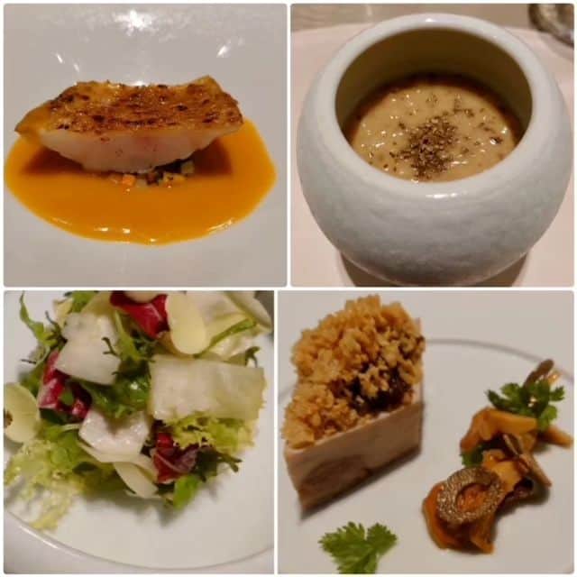 大地真央さんのインスタグラム写真 - (大地真央Instagram)「昨夜、ARMANI/RISTORANTEへ 3日限りの CHEF KIRK WESTAWAY と CHEF CARMINE AMARANTE のコラボレーション✨ 素晴らしく美味しいお料理をいただき、 若い才能に感動‼️  エネルギー満タンで、 私も、お客様に感動していただけますよう 明日からの 高松公演『最高のオバハン中島ハルコ』 心を込めて臨みたいと思います‼️＼(^o^)／  では、高松へ行ってきま〜す✈️  #armaniristorante #アルマーニリストランテ #kirkwestaway #carmineamarante #最高のオバハン中島ハルコ 🌹 #最高のオバハン #中島ハルコ #舞台ハルコ #高松  #レクザムホール #10月7日 〜10月8日 #新歌舞伎座 #10月12日 〜10月15日 #長野市芸術館 #10月19日 〜10月20日 #トーサイクラシックホール岩手 #10月25日 〜10月26日 #やまぎん県民ホール #10月28日 〜10月29日 #大地真央 #MAODAICHI #森田恭通 #yasumichimorita」10月6日 11時41分 - daichimao_official