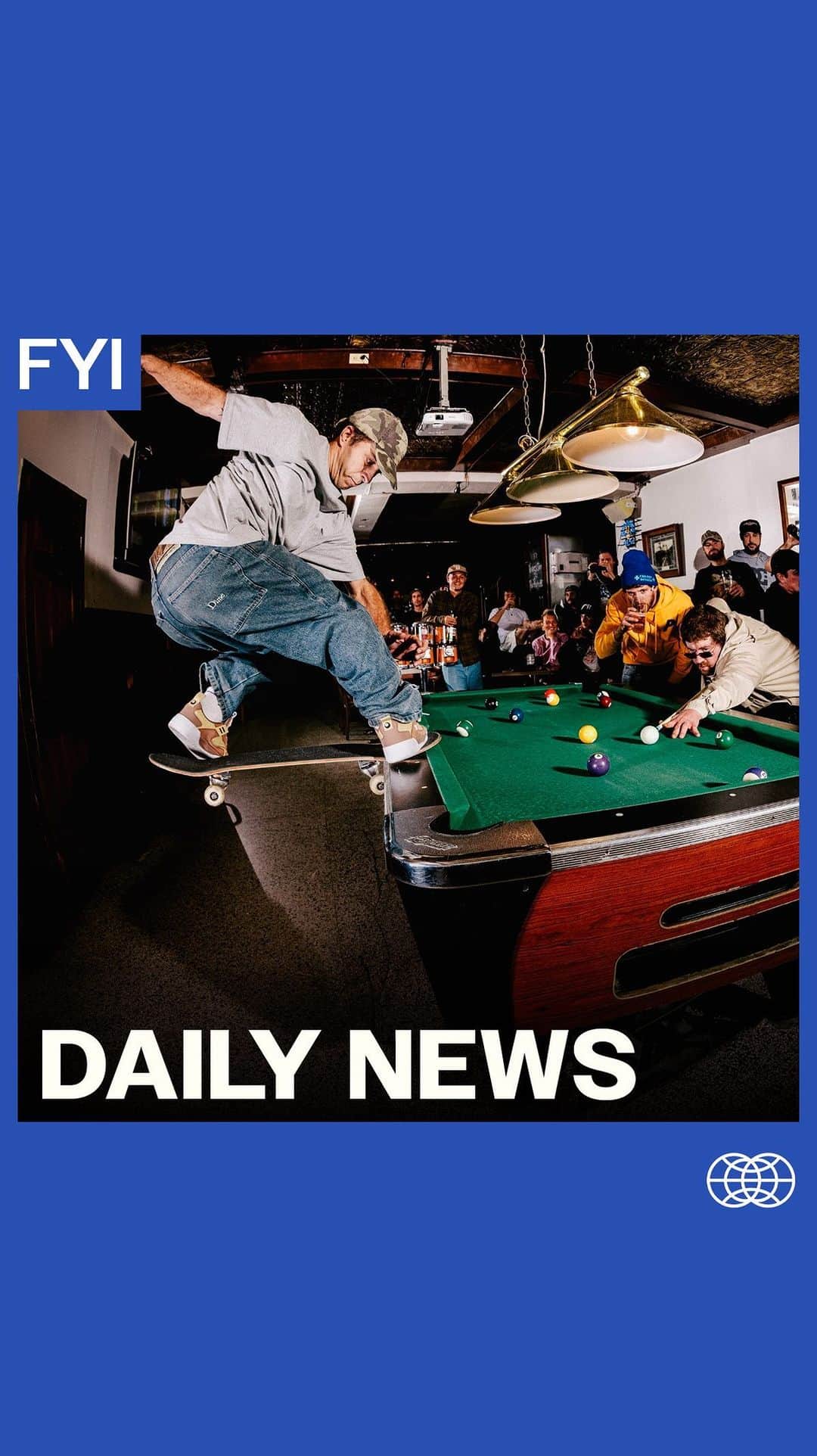 The Berricsのインスタグラム：「Daily News…  8 Ball, corner pocket. The Alltimers Pro @willmarsh racks em up and knocks em down in the latest video shot in Australia, Paris, New York and Montreal to show off his new Metric S for @dc_skateboarding. With footage like this, it should come to no surprise that he has a shoe with his name on it.  🎥 🎬 @brian_panebianco   Click the link in bio to watch the full video now showing on TheBerrics.com!  #skateboardingisfun #berrics」