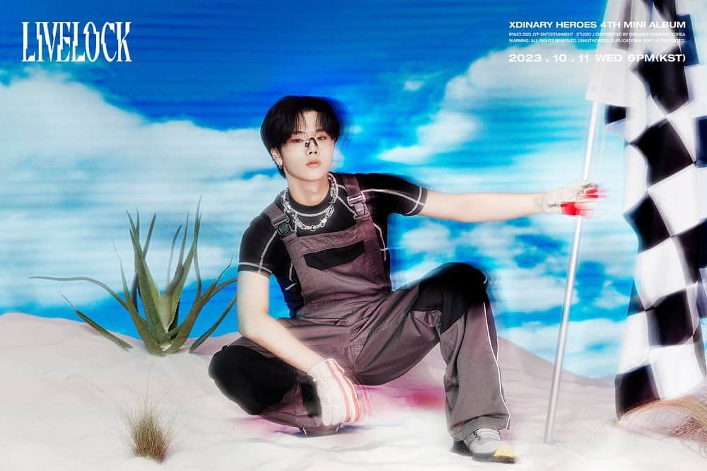 JYPエンターテインメントさんのインスタグラム写真 - (JYPエンターテインメントInstagram)「⠀  Xdinary Heroes  <Livelock>  🔐Concept Photo #정수 #Jungsu  ALBUM RELEASE🔻 2023.10.11 6PM (KST) 🏎 TITLE "Break the Brake"  #XdinaryHeroes #엑스디너리히어로즈 #Livelock #Break_the_Brake #WE_ARE_ALL_HEROES #JYP」10月6日 12時00分 - jypentertainment