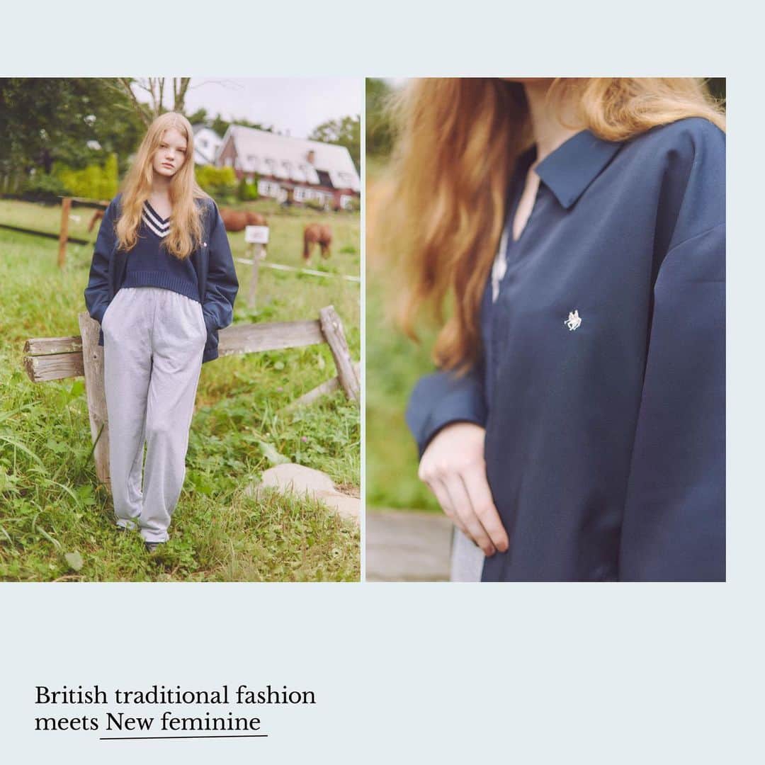 ヘザーさんのインスタグラム写真 (ヘザーInstagram)「【POLO BCS for Heather】 ⁡ トラッドな世界観が人気の