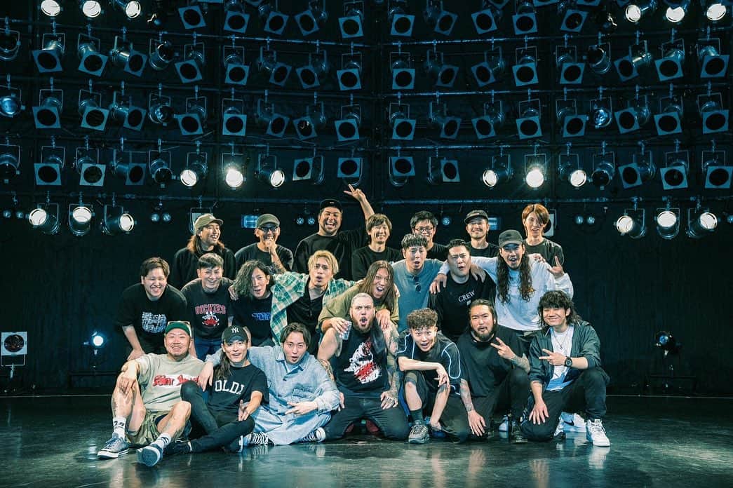 YU-KIのインスタグラム：「名古屋ファイナル最高でした🔥 みんなありがとう！！  ANKH WESTERN JAPAN TOUR 2023  できればあと42ヶ所くらいこのメンツで周りたかったw それくらいのグルーヴ出ました👏  Crystal Lake CrowsAlive  またすぐに🫶  📸 by @seijiro243   #NOISEMAKER #CrystalLake #CrowsAlive #Nagoya」