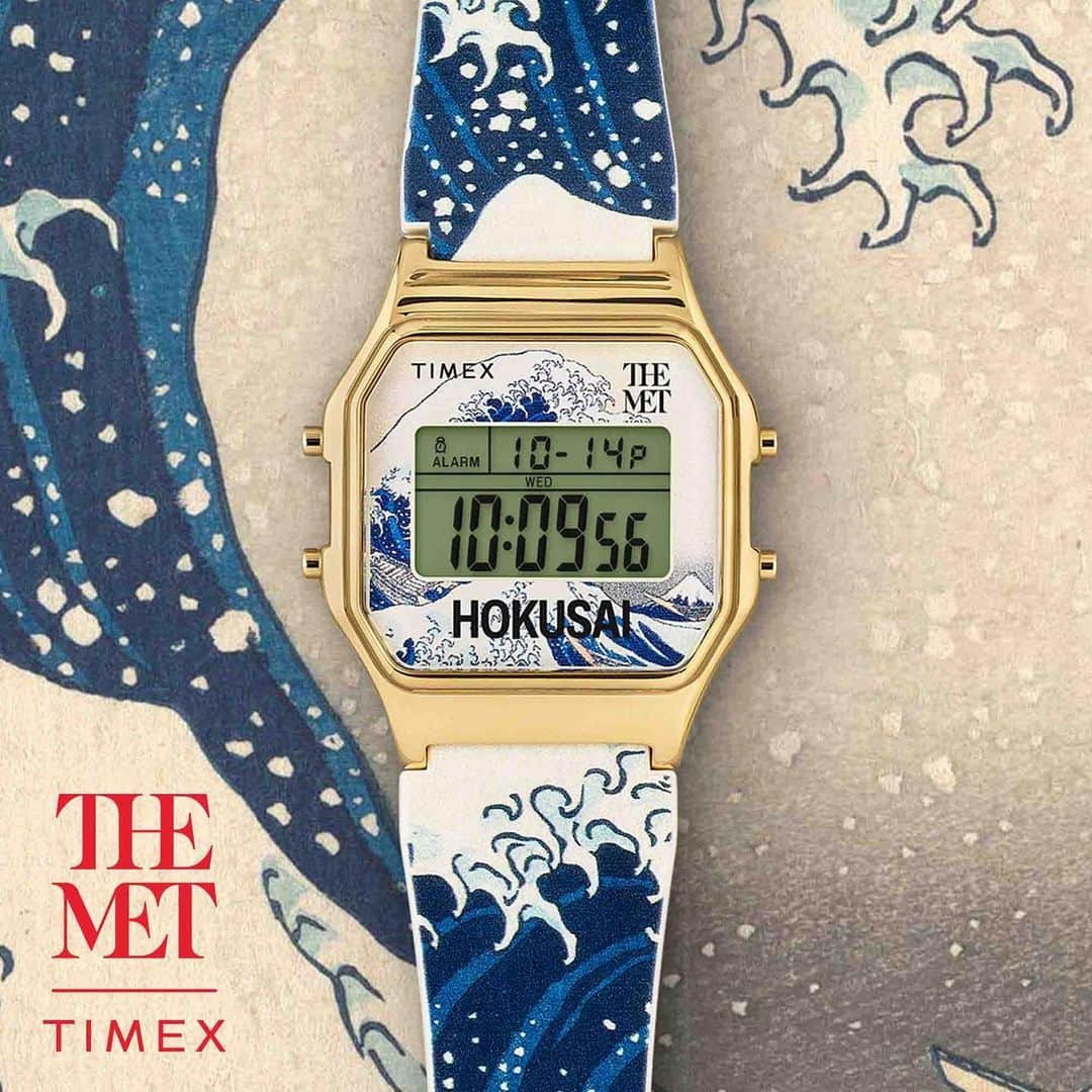 タイメックスさんのインスタグラム写真 - (タイメックスInstagram)「The worlds of art and timepieces have joined through a collaboration between Timex and The Metropolitan Museum of Art. Iconic artworks from The Met collection grace the dial and strap of each expertly crafted timepiece, showcasing the beauty of both disciplines in a form of expressive, wearable art.   Shop the collection now available at timex.com.  #timex #themet #newwatch #collab @metmuseum」10月6日 23時04分 - timex