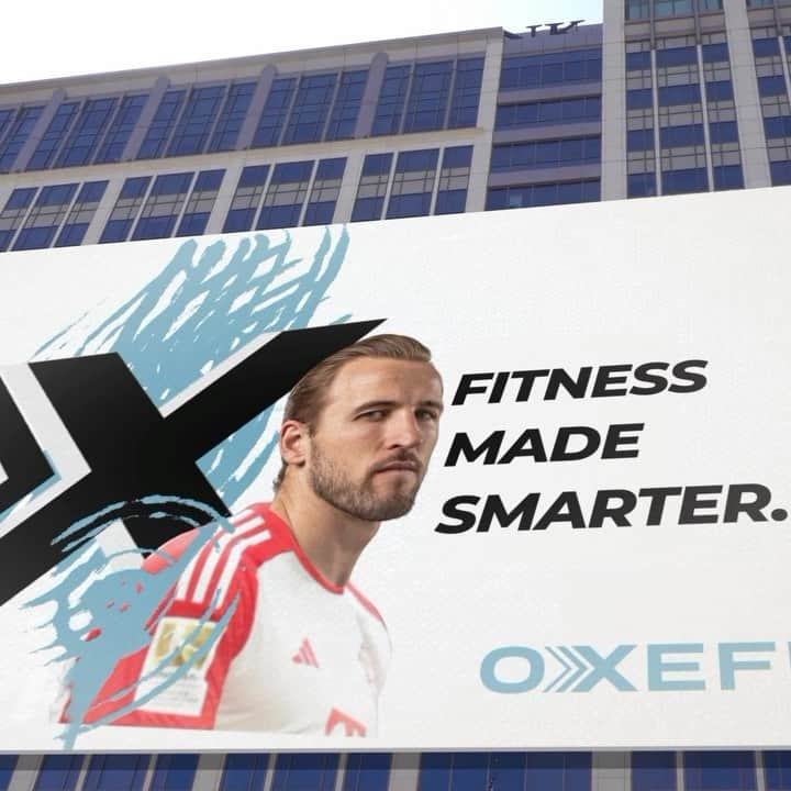 ハリー・ケインのインスタグラム：「Get in the best shape of your life without ever having to leave your home!  Train like an elite athlete with the OxeFit XS1..」