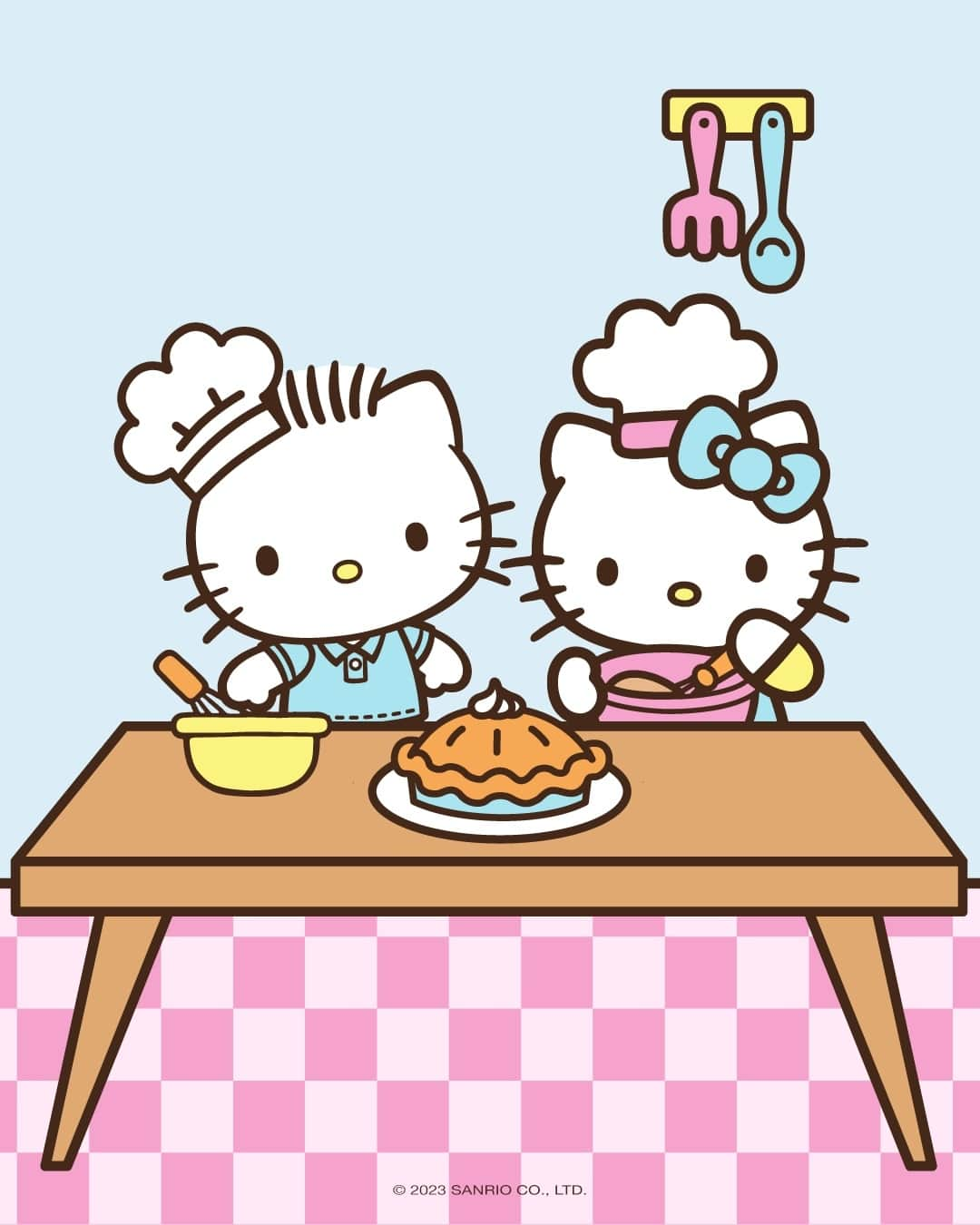 Hello Kittyさんのインスタグラム写真 - (Hello KittyInstagram)「You and who? 💞🍁 Tag them!」10月6日 23時00分 - hellokitty