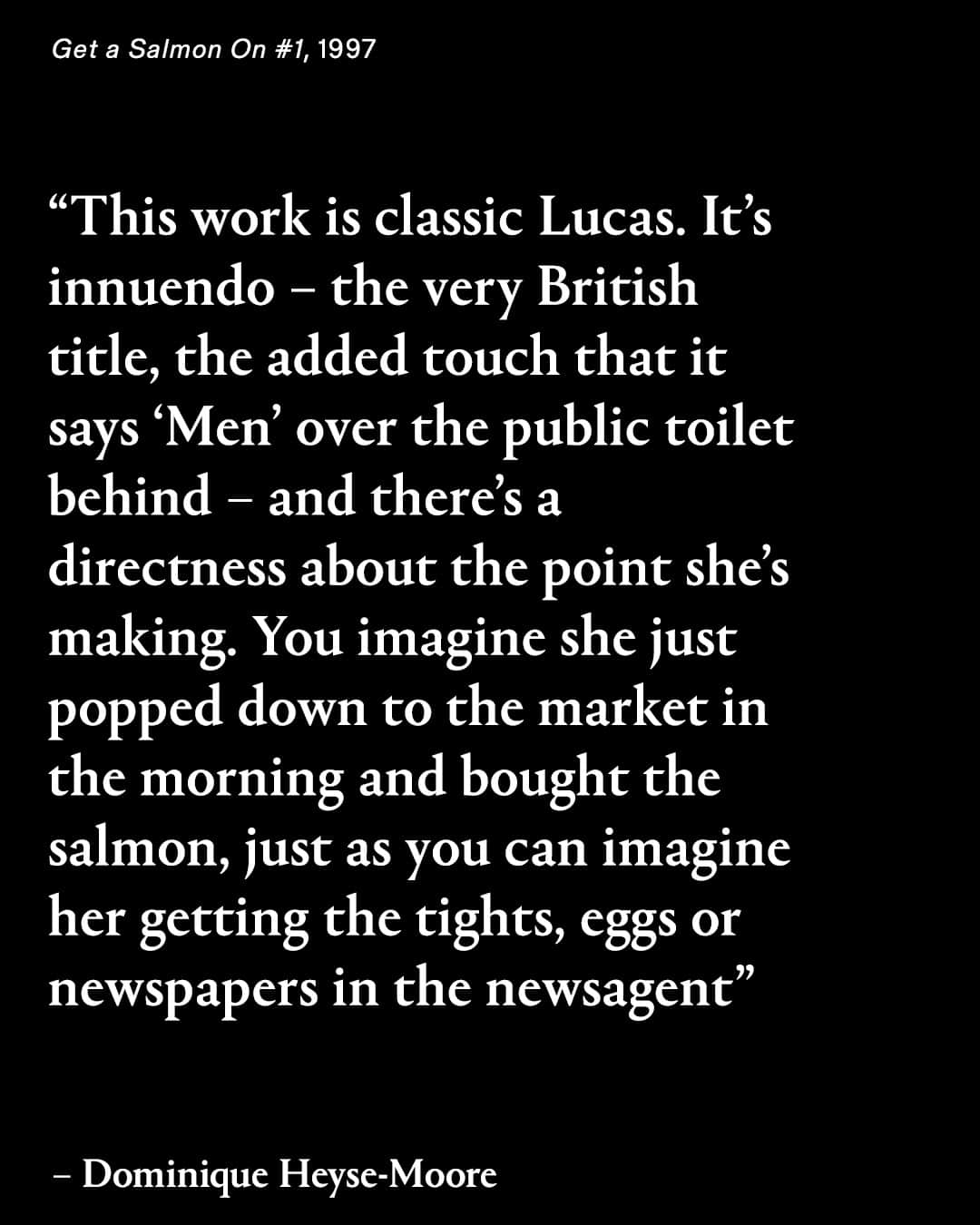 AnOther Magazineさんのインスタグラム写真 - (AnOther MagazineInstagram)「As #SarahLucas’s mammoth new exhibition, Happy Gas, opens at @tate Britain, co-curator @dominique_h_m_ unpacks six key pieces from the artist’s illustrious career ❤️⁠ ⁠ Swipe to see four extracts, and read @daisyaecw's full story at the link in bio 📲⁠ ⁠ 📸 1. Red Sky Dah, 2018. Kurimanzutto, Mexico City / New York. Courtesy the artist and @sadiecoleshq, London⁠ 3. Bunny, 1997. Private collection. Courtesy the artist and Sadie Coles HQ, London © Sarah Lucas⁠ 5. Sugar, 2020. Courtesy the artist and Sadie Coles HQ, London © Sarah Lucas⁠ 7. Got A Salmon On #1, 1997. © Sarah Lucas, courtesy Sadie Coles HQ, London⁠」10月6日 23時05分 - anothermagazine