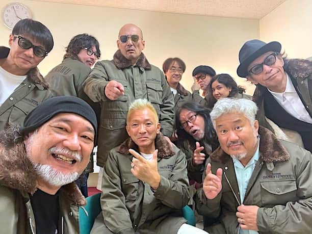 小野瀬雅生のインスタグラム：「2023年10月6日、現地リハーサル（クレイジーケンバンド）@福生市民会館☆無事終了☆グリグリバリバリがんばります ☆ワールドツアー☆明日初日☆どうぞどうぞお楽しみに♫ #クレイジーケンバンド #ckb #crazykenband #福生市民会館 #現地リハーサル #グリグリバリバリがんばります #どうぞどうぞお楽しみに #世界 #ワールドツアー」