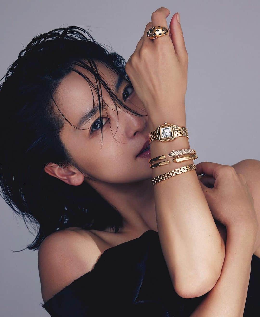 中村アンのインスタグラム：「🐆🐆🐆 @cartier @precious.jp」