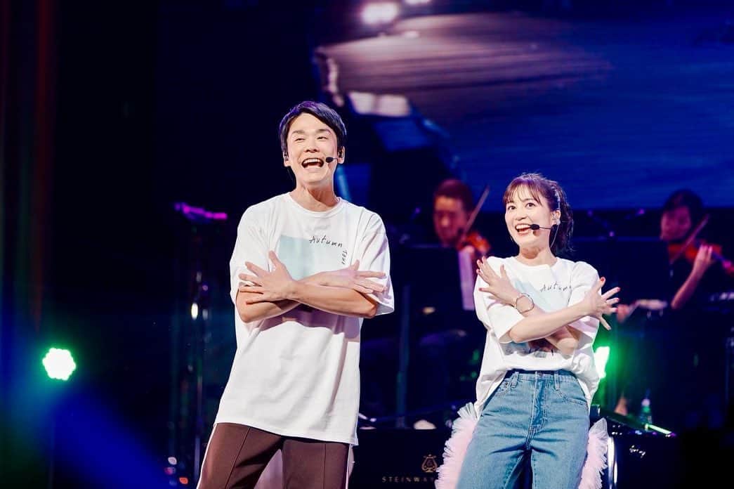 のインスタグラム：「実は…… アンコールに濱家さんが サプライズ登場してくださいました✨✨  とっても嬉しかったですし、 濱家さんと会場の皆さんのやり取りに 笑いが止まりませんでした🤣  ハマいくでビートDEトーヒ披露できて 濱家さんのソロジャズver.も聞けて 最高の思い出になりました。  本当にありがとうございました！！！  #ikutour #ハマいく #ビートDEトーヒ #Venue101」