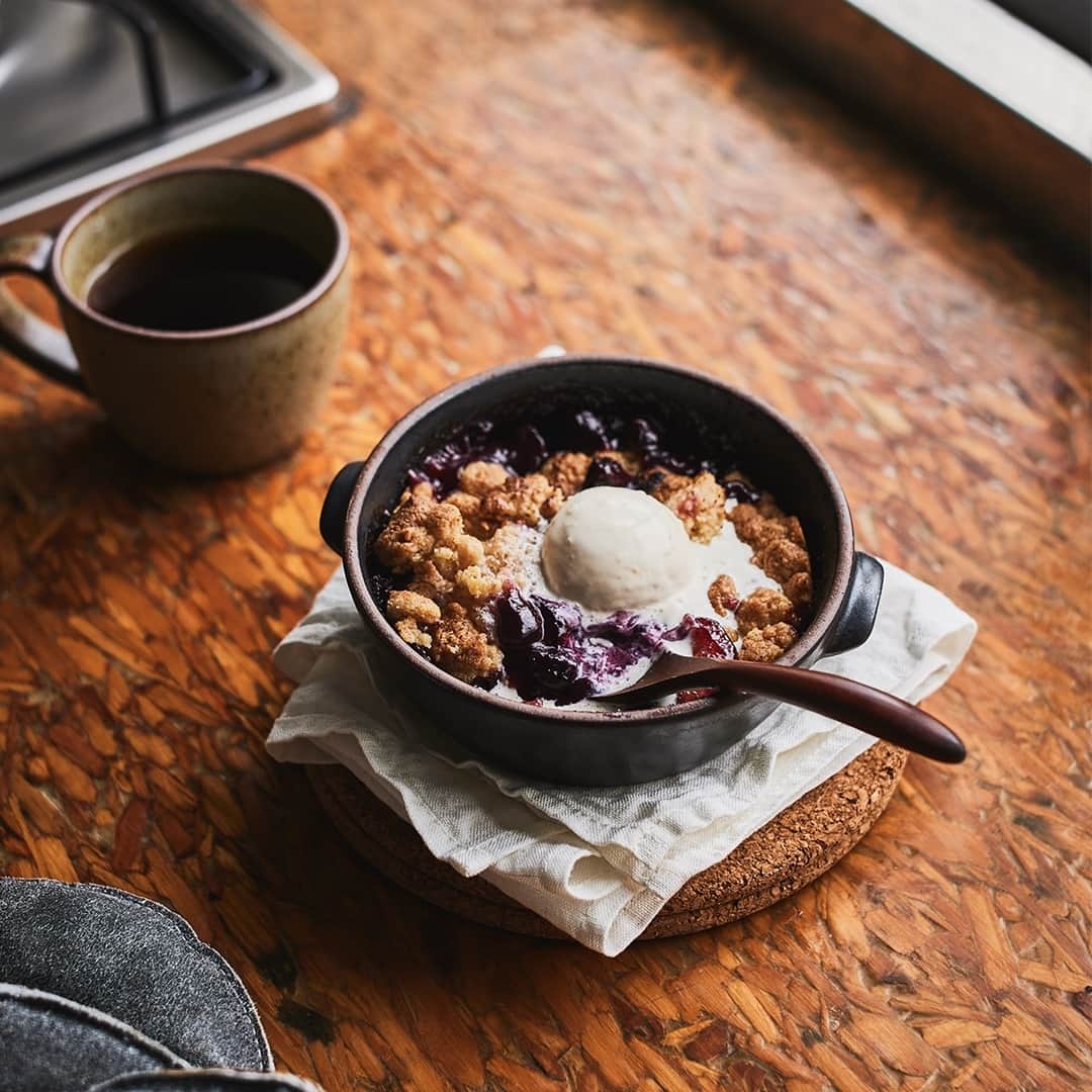 簡単なアップルコブラーのレシピ