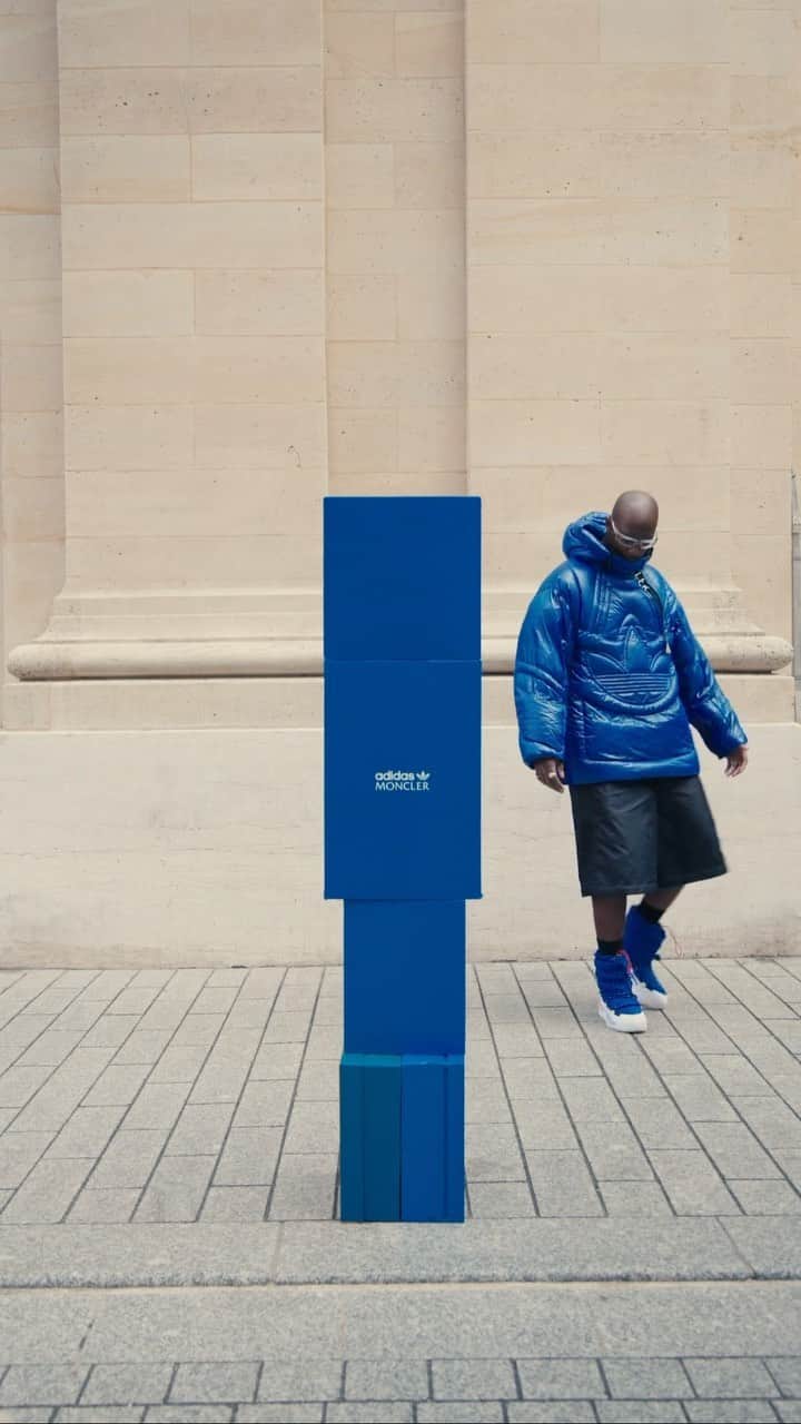 adidas Originalsのインスタグラム：「The Art of Explorative garment transitions with @ndjolijean #moncleradidasoriginals​」