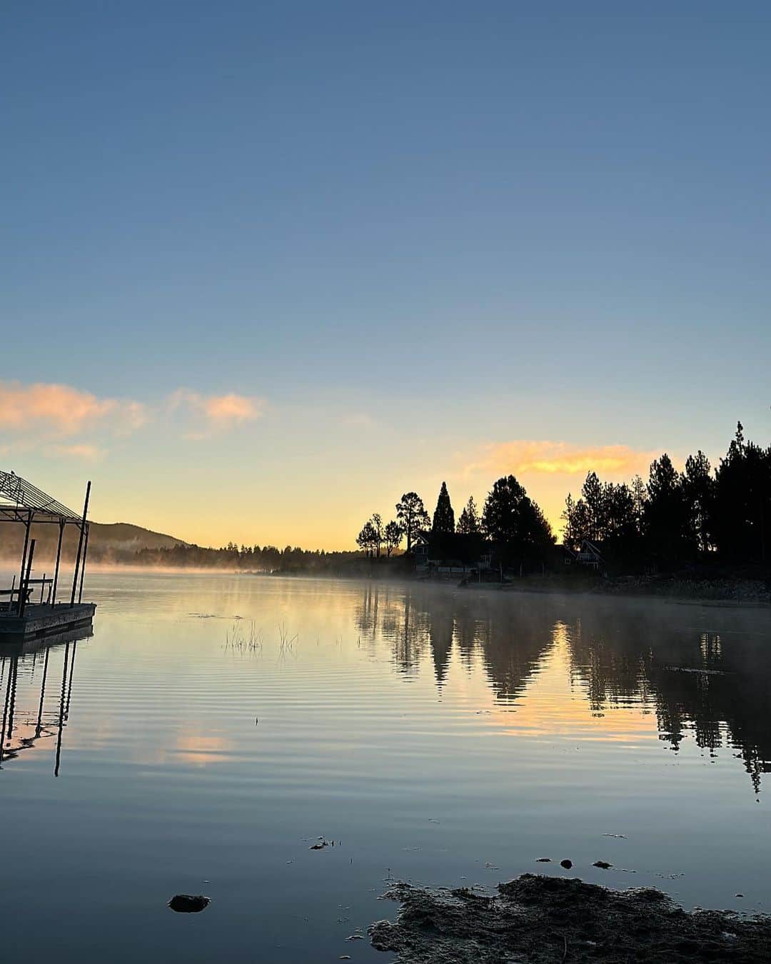 koyuさんのインスタグラム写真 - (koyuInstagram)「🐻🪵🌲🍃🌞🌅🌃🔥🐾🌊 . #america #la #losangeles #bigbear #bigbearlake #sun #sunrise #sunset #lakes #view #california」10月6日 17時42分 - koyu1215