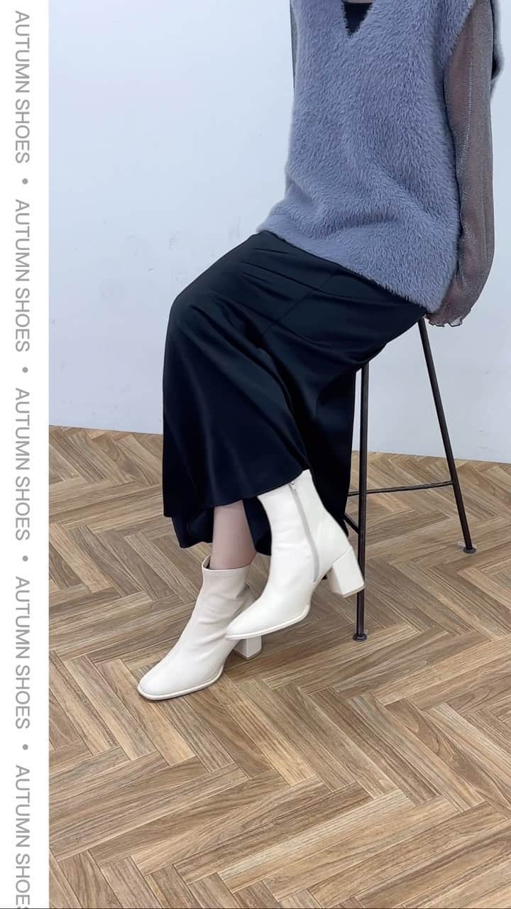 のインスタグラム：「AUTUMN SHOES トレンドのポインテッドトゥや 大人気のストレッチブーツを一挙ご紹介！  足元から季節を取り入れて 秋冬のコーディネートを楽しんで🍁✨  #センスオブプレイス #senseofplace #autumn #秋シューズ #ブーツ」