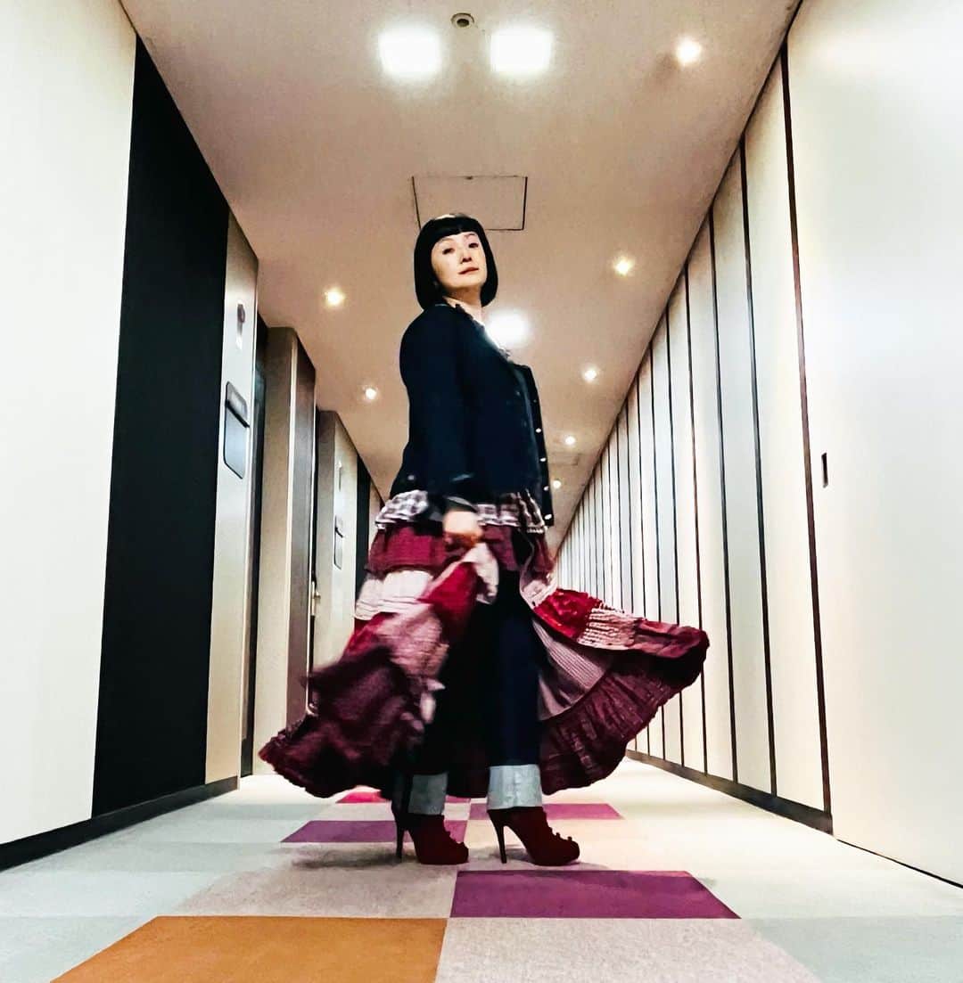 千秋のインスタグラム：「今日、中山優馬くんが突然キレ気味だったのがとっても面白かったです😆  #ノンストップ #フジテレビ #生放送」