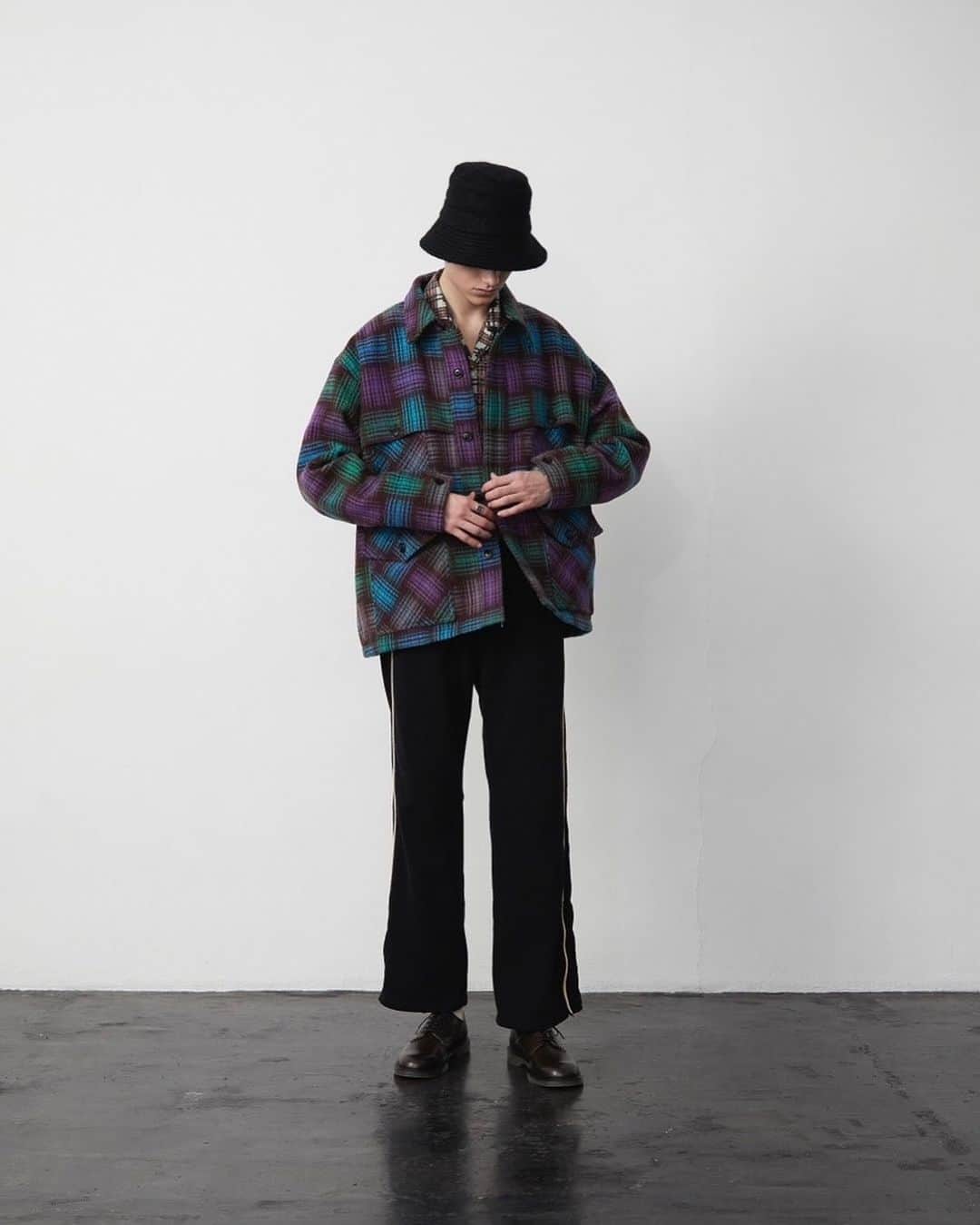 フィル ザ ビルのインスタグラム：「NEW ARRIVAL 【FILL THE BILL】 season / 2023aw men's item / MACKINAW SHIRT JACKET  #fillthebill #fillthebill_mercantile」