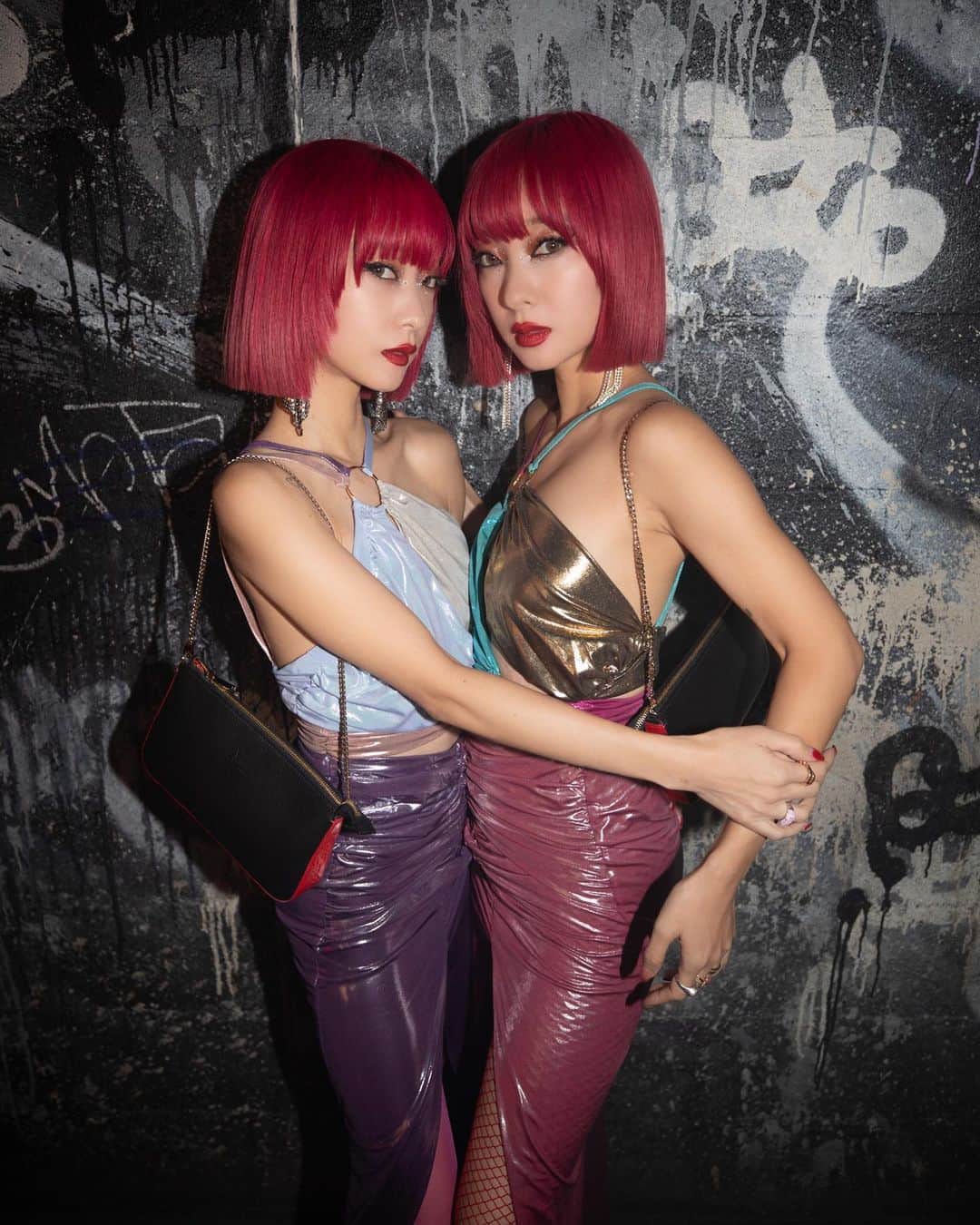 AYAのインスタグラム：「Louboutin Beauty  @louboutinbeauty Party🌹」