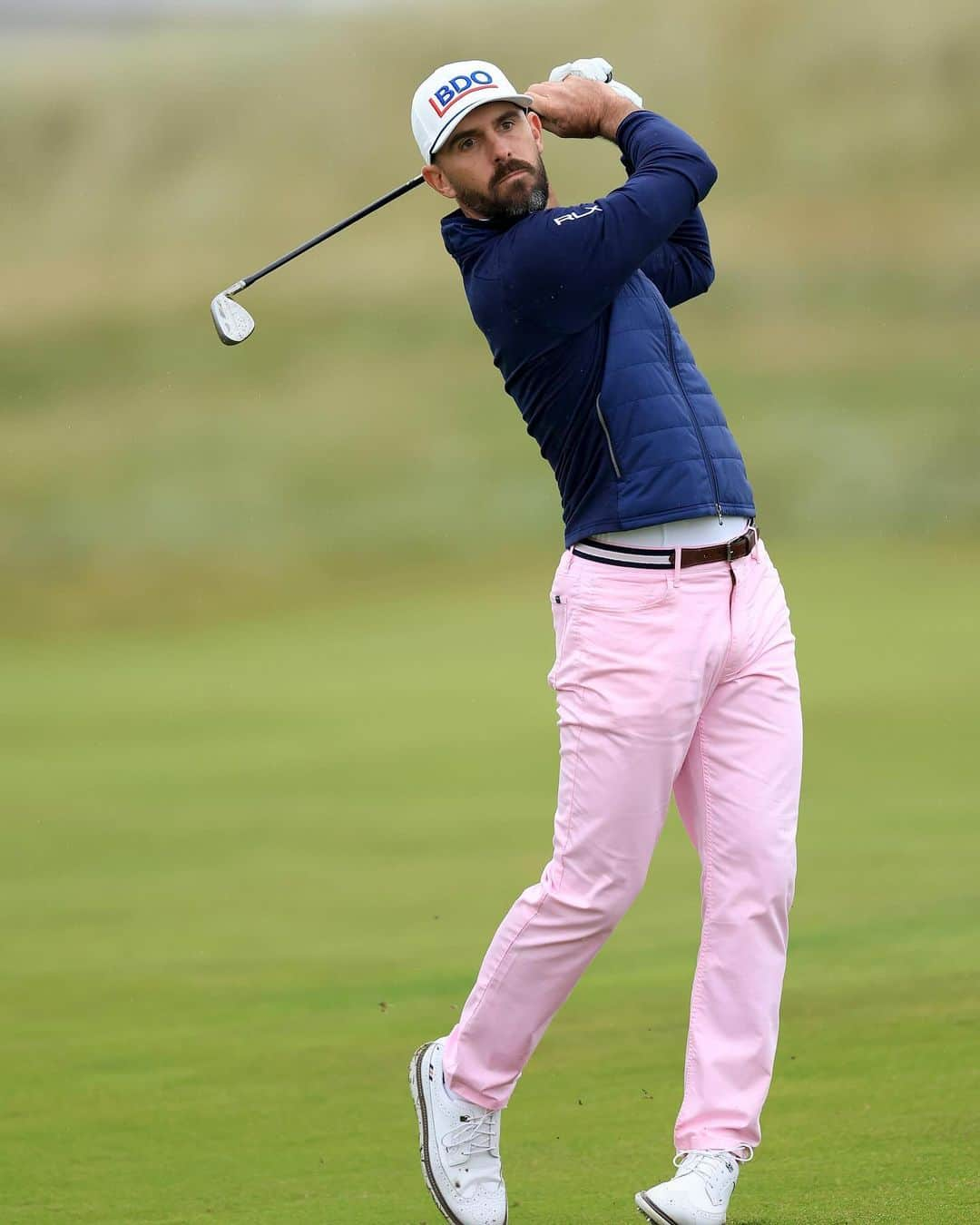 ビリー・ホースケルさんのインスタグラム写真 - (ビリー・ホースケルInstagram)「Billy and Brittany, the first husband and wife to tee it up together on Tour. #dunhilllinks」10月6日 19時05分 - billyho_golf