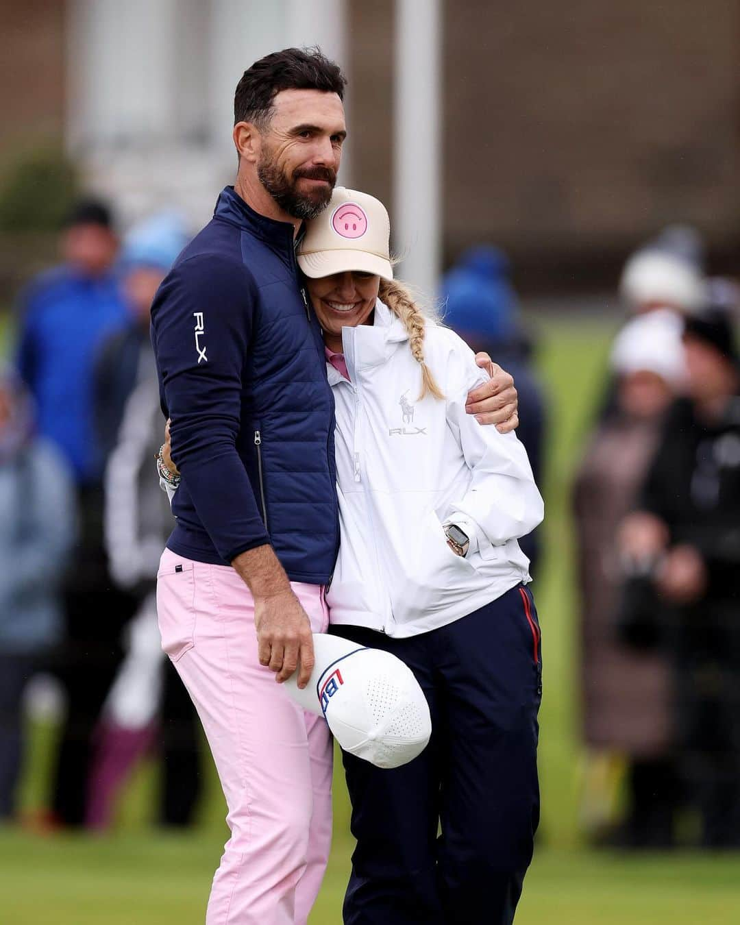 ビリー・ホースケルさんのインスタグラム写真 - (ビリー・ホースケルInstagram)「Billy and Brittany, the first husband and wife to tee it up together on Tour. #dunhilllinks」10月6日 19時05分 - billyho_golf