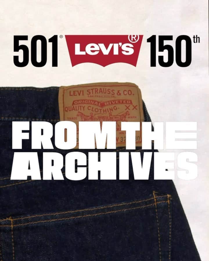 Levi's Japanのインスタグラム：「LEVI’S® FROM THE ARCHIVES  リーバイス®のアーカイブ室から : 初代501®ジーンズ第1号のデザインを見つけ出す   1989年に作られたLevi’s®のアーカイブ室は、 ブランドの歴史を保存しながら、Levi’s®の過去といまを紡ぎ合わせる場所です。ここには服、カタログ、広告、アートなど、世界中から集めた貴重な史料が収められています。 アーカイブ室のディレクターであるトレーシー・パネックが、この部屋に詰まった様々な物語をご紹介します。   501®誕生150周年にあたる2023年5月20日に 1873年501®を復刻。 貴重なモデルの復刻の舞台裏をご紹介👖  詳しくはプロフィールリンク🔗から」