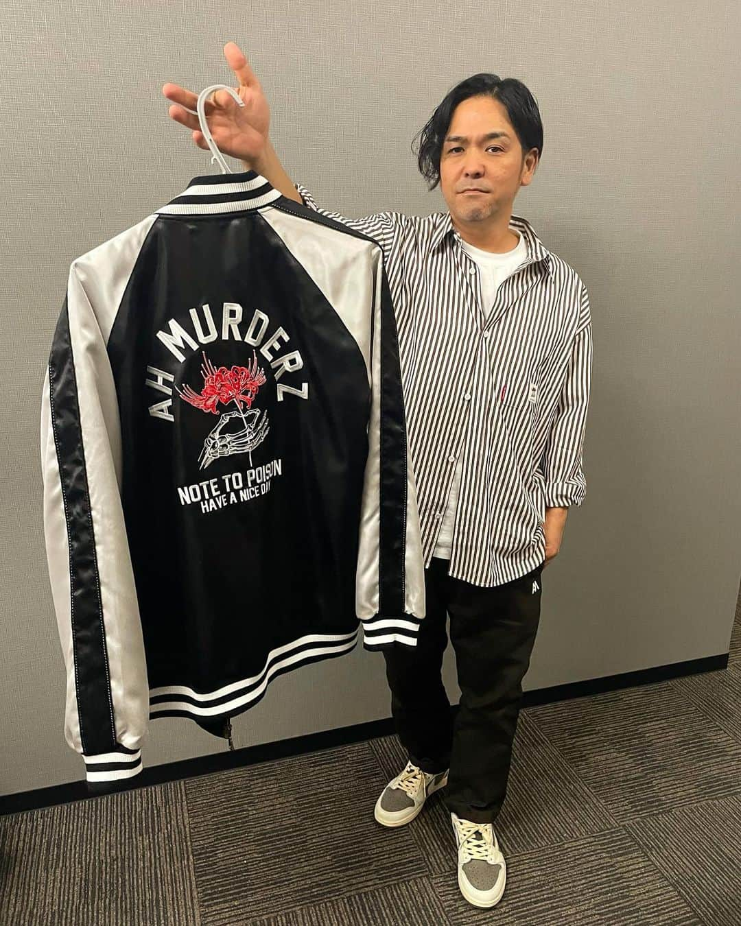 Juniorさんのインスタグラム写真 - (JuniorInstagram)「スカジャンできた🔥  #ahmurderz #スカジャン」10月6日 19時40分 - redspider_jr