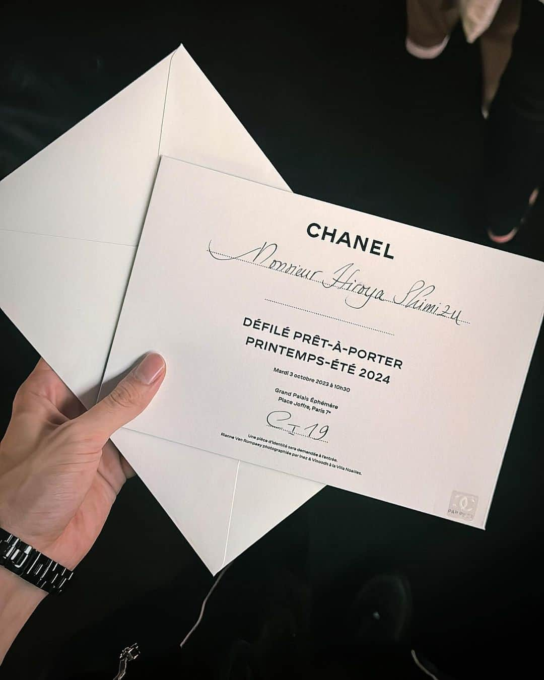 清水尋也さんのインスタグラム写真 - (清水尋也Instagram)「. CHANEL in Paris🇫🇷💘 . It was an amazing experience for me. Merci beaucoup! @chanelofficial  . #CHANELSpringSummer #CHANELShow」10月6日 19時59分 - hiroyashimizv