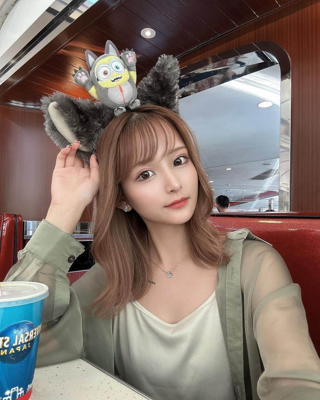 高木美佑のインスタグラム：「. この間のUSJ♥️ マリオエリア行けなくて悲しい…  　 #usj」