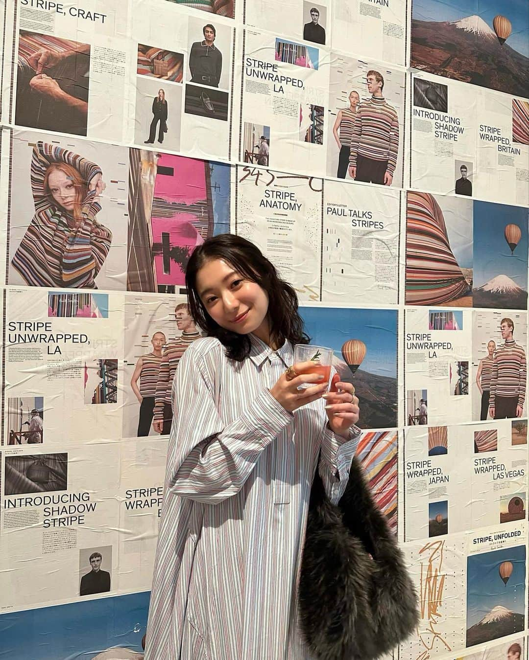 齊藤英里さんのインスタグラム写真 - (齊藤英里Instagram)「． #stripeunfolded #paulsmithcampaign2023」10月6日 21時30分 - erisaito.official