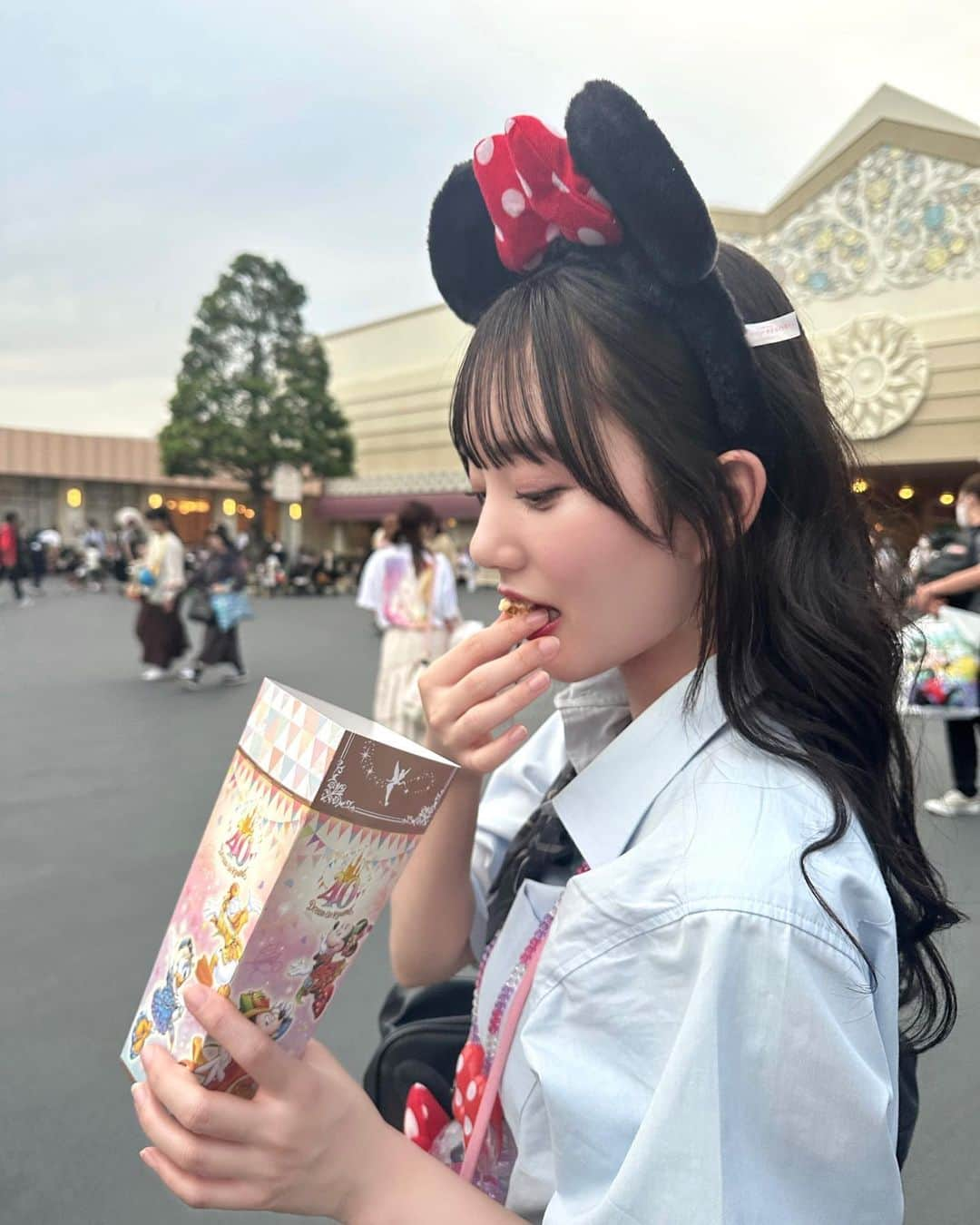 田島櫻子さんのインスタグラム写真 - (田島櫻子Instagram)「ディズニーのフードだぁいすき🍿🎀♥️」10月6日 20時24分 - sakurako219