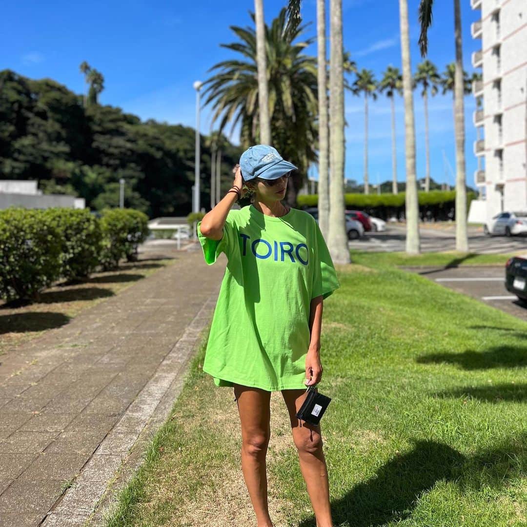 西山美希子さんのインスタグラム写真 - (西山美希子Instagram)「GREEN!!!!! トイログリーンお気に入り💚#TOIRO #TOIRO.」10月6日 20時42分 - mariaclove