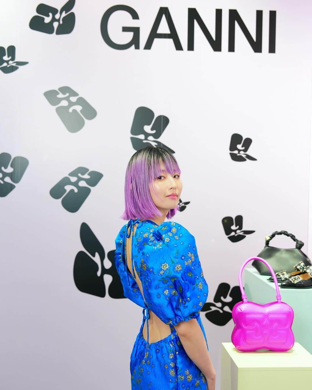 PORINのインスタグラム：「みんな大好きGANNIが渋谷パルコに初上陸するってよ🦋  @ganni  #GANNI #GANNIGirls #GANNITokyo #GANNIShibuya」