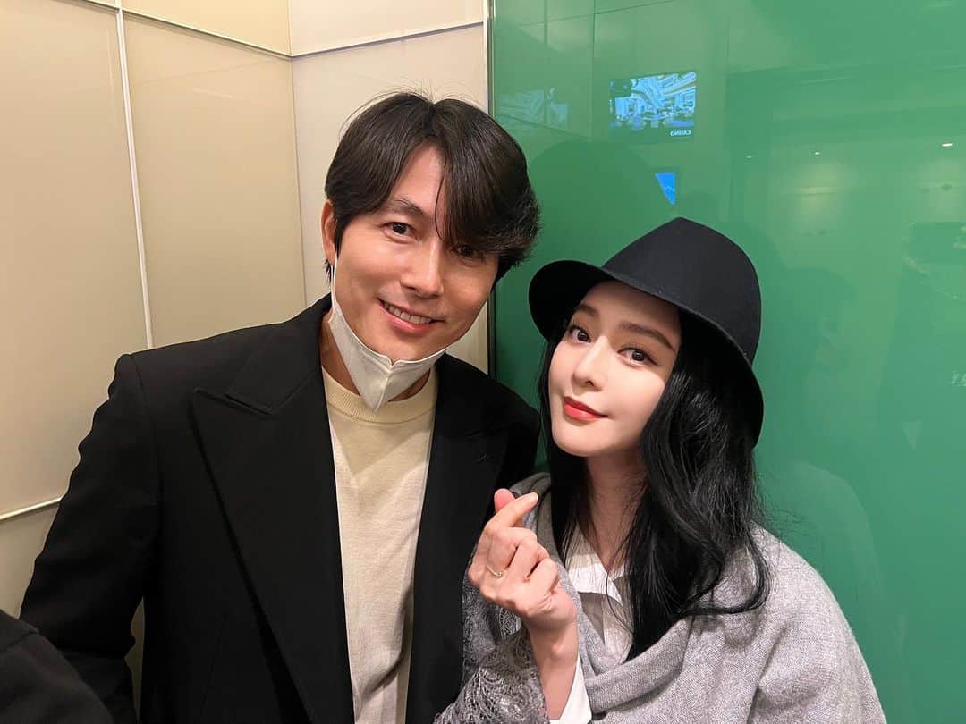ファン・ビンビンのインスタグラム：「Hello @tojws! 😁」