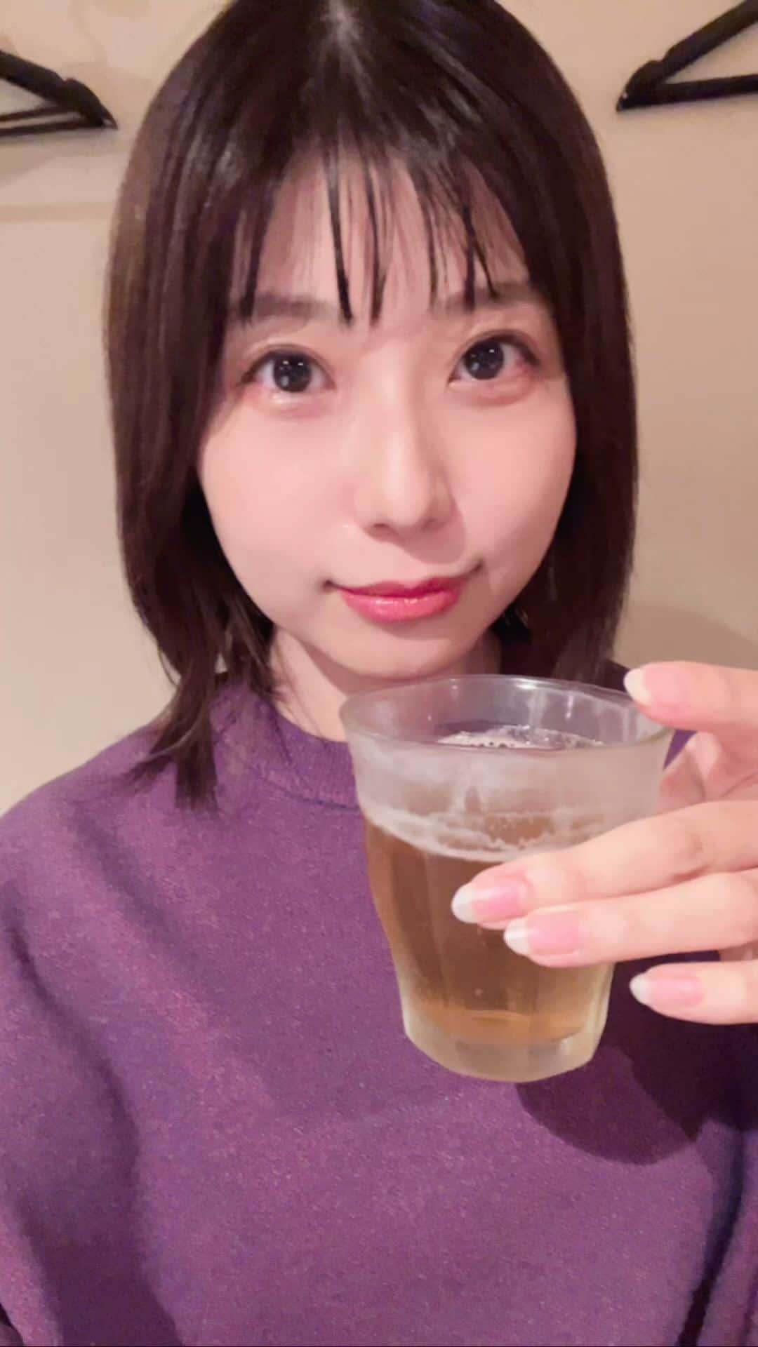 天野麻菜のインスタグラム：「ビール女子。3622」