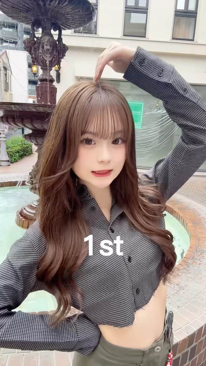 のインスタグラム：「何番の髪型がすきですか？🫶🏻 ⡱  ˗˗˗˗˗˗˗˗˗˗˗˗˗˗˗˗˗˗˗˗˗˗˗˗˗˗˗˗˗˗˗˗˗˗˗˗˗˗ ⁡ ⁡ ⁡ ⁡ 【桜ちゃんロングヘア✨. 】 ⁡ ⁡ ⁡ ◌ @ukita_bob  ⁡ ご質問はコメント欄にお願いします！ ⁡ ⁡ ⁡ ⁡ ˗˗˗˗˗˗˗˗˗˗˗˗˗˗˗˗˗˗˗˗˗˗˗˗˗˗˗˗˗˗˗˗˗˗˗˗˗˗ ⁡ ⁡ ◌ 料金 ◌ ・カット ¥8,800 ・カット 𓂃 トリートメント ¥12,000 ・カット 𓂃 カラー ¥16,000 ・カット 𓂃 カラー 𓂃 トリートメント ¥19,000 ⁡ ⁡ ⁡ 𓂃 よくあるご質問 𓂃 ⁡ ⁡ Q . 予約はどうしたらいいですか？ ⁡ ✎ プロフィールのURLからお待ちしております。 ⁡ ⁡ Q . 場所はどちらですか？ ⁡ ✎  DX SHARE SALON 東京都渋谷区神宮前1-9-8 KI-438ビル 1F-A 【原宿駅、明治神宮前駅から徒歩4分】 ⁡ ⁡ Q . 投稿に若い子しか載っていないですが、 私の年齢でも大丈夫ですか？ ⁡ ✎ もちろん大丈夫です。 僕のお客様は現在【7歳(小学2年生)〜61歳】の方が ご来店してくださっております。 女性は全員可愛くします。 ⁡ ⁡ Q . どんな美容師？ ⁡ ✎ 施術中は喋りすぎず喋らなすぎず 絶妙なリラックスラインを狙います。 ⁡ カットは【ボブ】【ショートボブ】が好きですが、 ミディアム、ロングも好きです。 ⁡ カラーはブリーチをしなくても 【透明感】【くすみ感】が出るところを こだわっています。 ⁡ ⁡ ⁡ 𓂃 #ボブ #切りっぱなしボブ #ボブヘアー #ボブヘア #ボブスタイル #ミニボブ #前下がりボブ #ボブアレンジ #ショートボブ#シースルーバング #前下がりボブ #外ハネボブ #小顔カット #似合わせカット #ヘアアレンジ #어레인지 #헤어 #헤어컷 #밥 #hairlove #hairfashion #hairtransformation #haircolor」