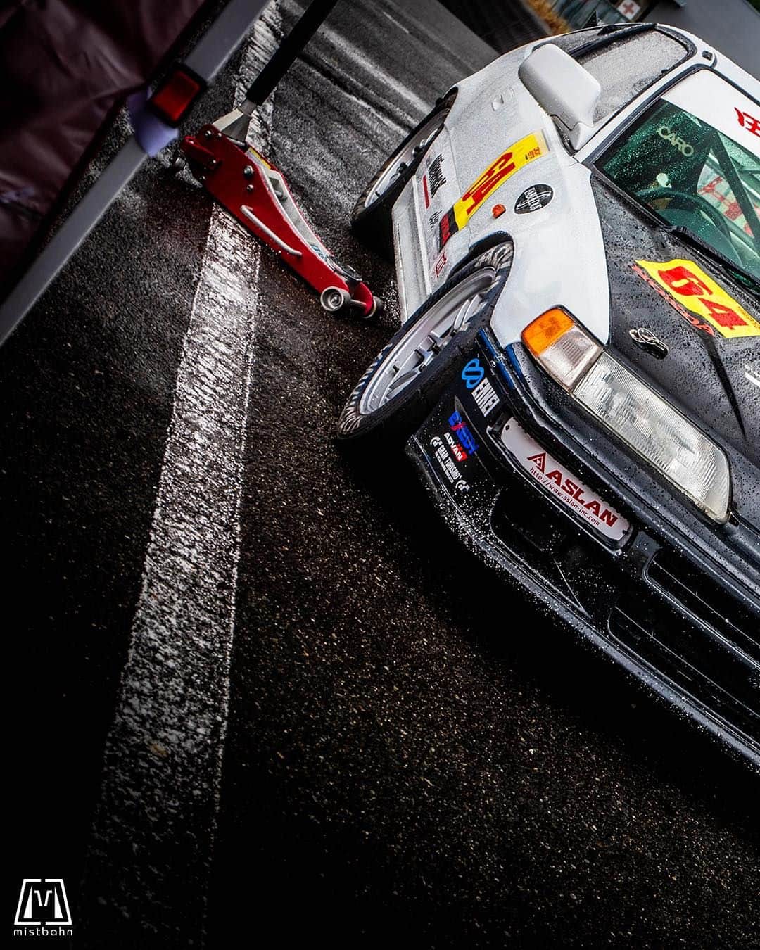 mistbahnさんのインスタグラム写真 - (mistbahnInstagram)「_ TANABE RACING Honda EF8 CR ...