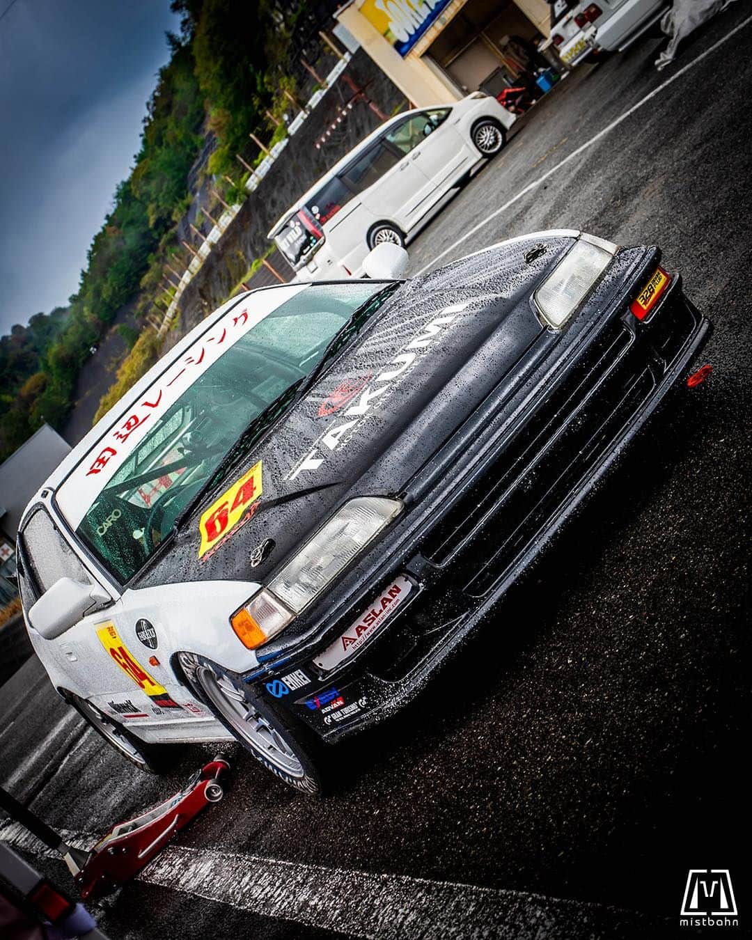 mistbahnさんのインスタグラム写真 - (mistbahnInstagram)「_ TANABE RACING Honda EF8 CR ...