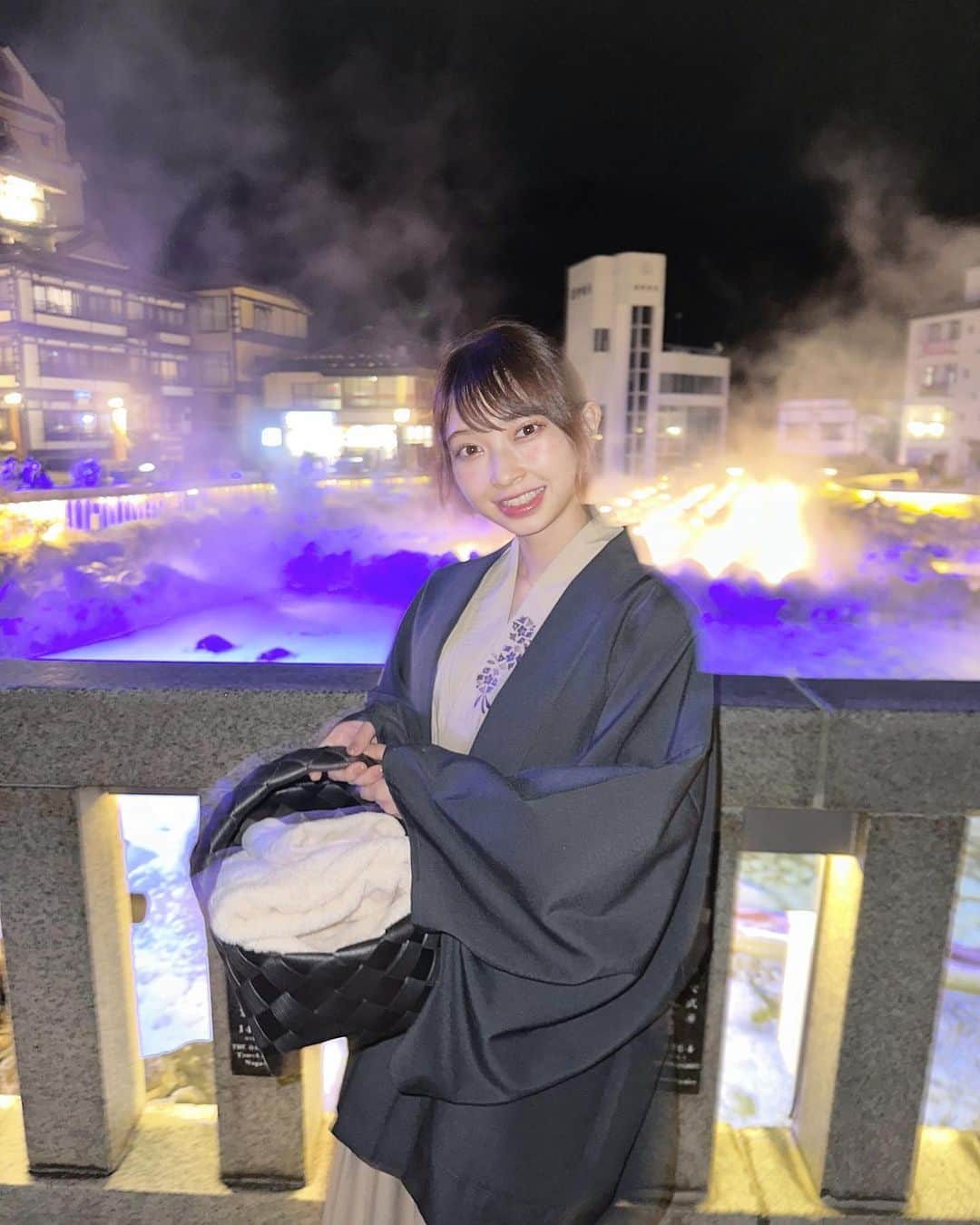 辻野かなみのインスタグラム：「❤︎  ⁡ ⁡ 肌寒くなってきて お風呂に浸かりたい気温になってきました😊 ⁡ 先日、草津温泉へ行ってきたよ♨️ ⁡ 足湯に3回も浸かって、温泉に入ってリラックスしてきました🎶 ⁡ ホテルのご飯も美味しかった😄💓 ⁡ ⁡ #辻野かなみ　#かなみん　#奥多摩 #草津温泉　#群馬　#温泉 #超ときめき宣伝部　#超とき宣 #𝗂𝗇𝗌𝗍𝖺𝗀𝗈𝗈𝖽 #𝗂𝗇𝗌𝗍𝖺𝗅𝗂𝗄𝖾 #𝖿𝗈𝗅𝗅𝗈𝗐𝗆𝖾 #𝗅𝗈𝗏𝖾 #데일리룩　#데일리룩코디　#패션	#오오티디 #데일리　#좋아요　#팔로우」