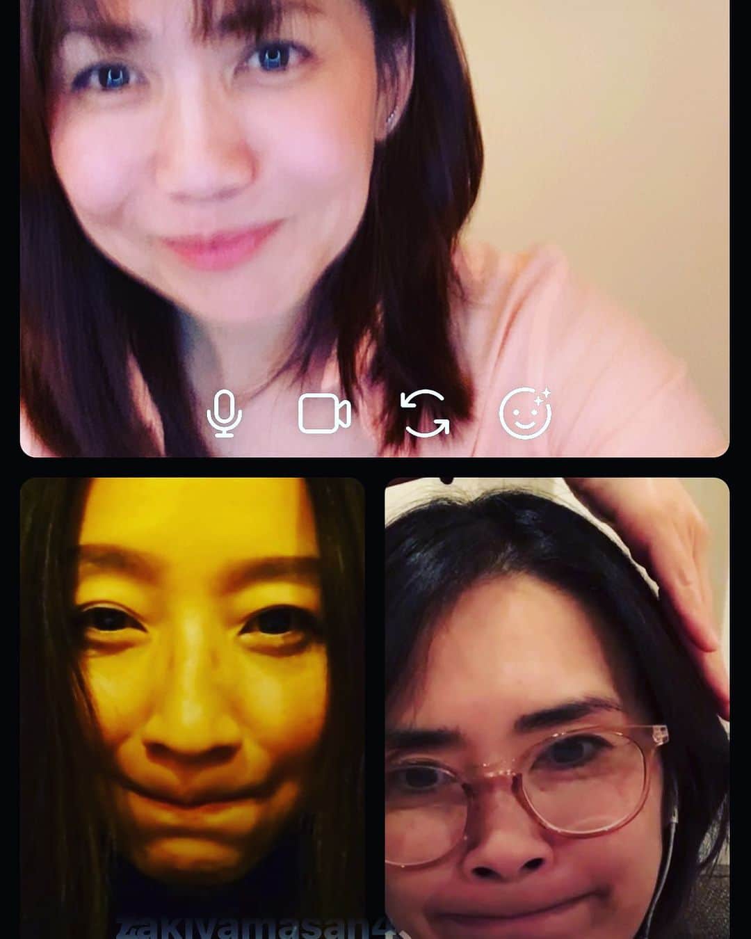 木原さとみのインスタグラム：「インスタライブありがとうございました！ ミカン星人現る！笑 15日のパーティーは、8日〆切です！！参加希望の方は、 dm下さい。 おかしなインスタライブで すみません😅」