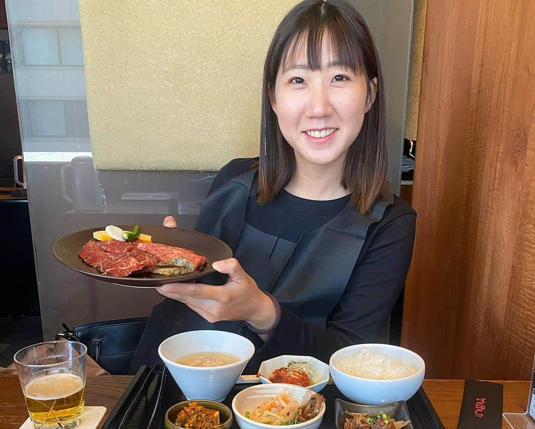 伊東秀和さんのインスタグラム写真 - (伊東秀和Instagram)「. 彩の誕生日お祝いランチ🎂 今日はお互いの休みのタイミング合って、お祝い出来て良かった💫 焼肉美味しかったなぁ✨食べ過ぎてお腹パンパン！ これからも変わらず彩らしく、仕事も他の時間も充実させて楽しんでいってくださいね👍😊 #東京 #銀座  #誕生日  #お祝い」10月6日 21時56分 - hide9a2019