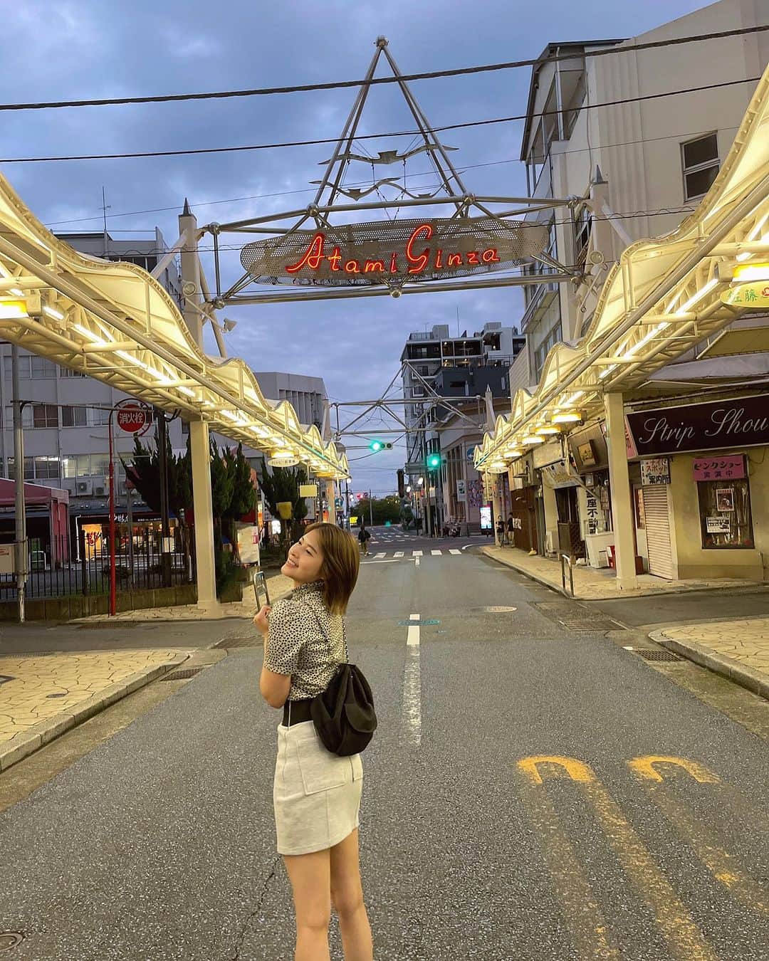 えなちぃのインスタグラム：「熱海旅行懐かしかった🚅🌱」