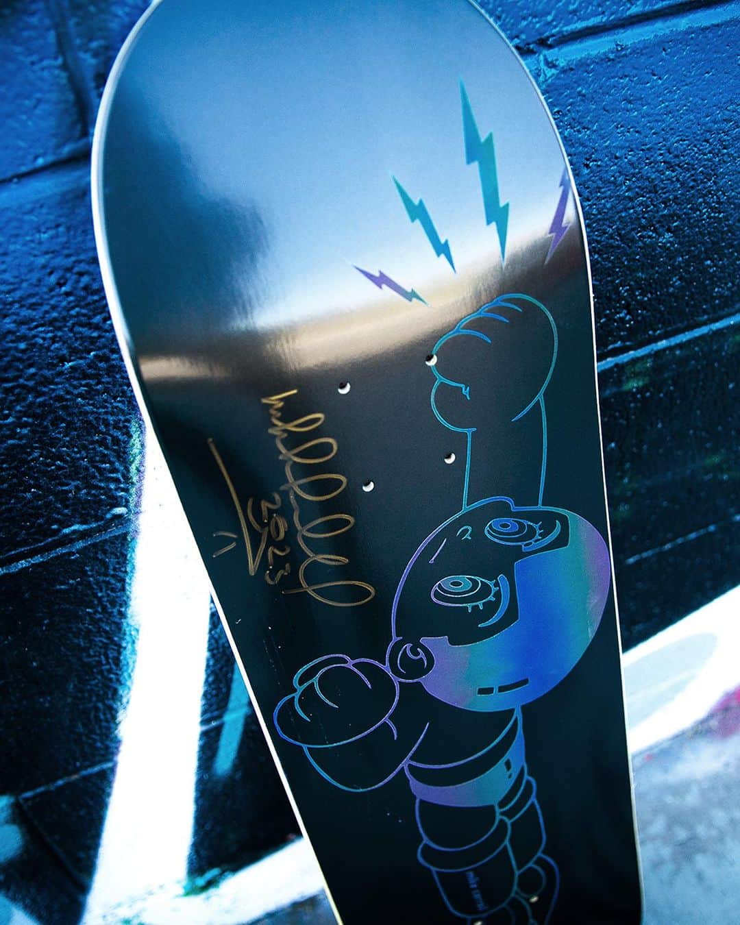The Berricsさんのインスタグラム写真 - (The BerricsInstagram)「Autographed @furrycalamari Astro Boy Re-issue's available in a PS Stix OG shape with original art layout with an added 30 Year embossed stamp. Also, a redesigned matte black rainbow reflective on @girlskateboards' current wood. Two must haves. Available now in The Canteen 🛒 🔗LINK IN BIO🔗  #skateboardingisfun #berrics」10月7日 8時24分 - berrics